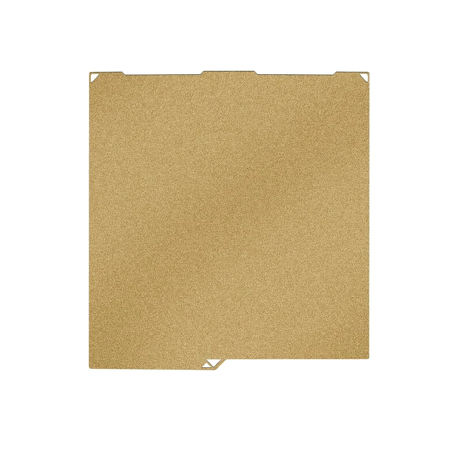 صفحه ساخت دو طرفه PEI ارتقا یافته Kobra 3 برای Kobra 3، پلتفرم بستر چاپ صاف طلایی دو طرفه پرینتر سه بعدی 256x268 میلی متر برای پلتفرم های پرینتر سه بعدی Kobra 3