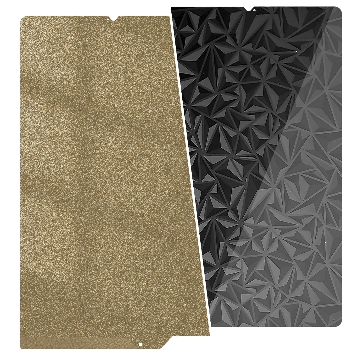 صفحه ساخت ارتقا یافته 264x276 میلی‌متر، ورق فولادی فنری با الگوی الماسی PEO + PEI بافت‌دار برای چاپگر سه بعدی Anycubi Kobra S1 Combo