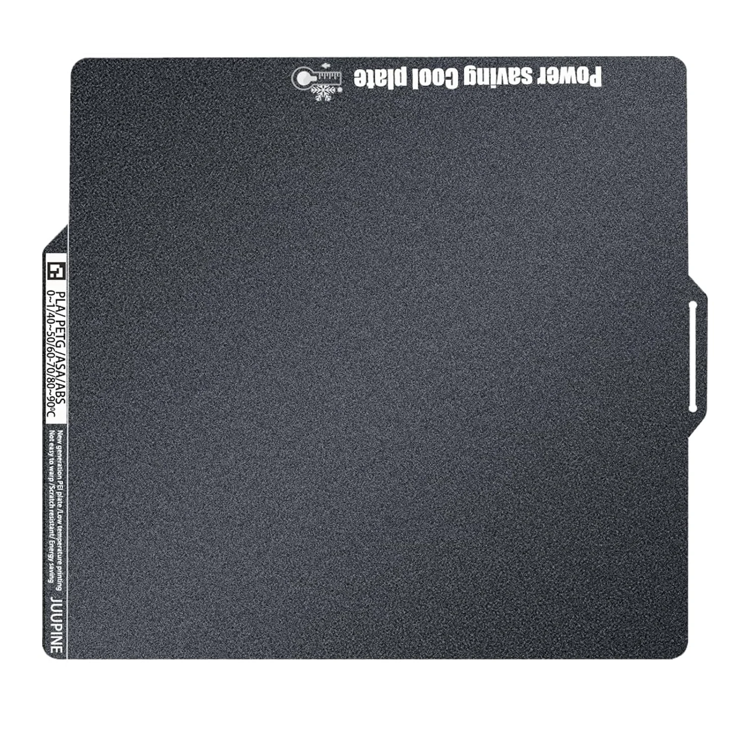 صفحه ساخت چاپ سرد 257x257 میلی‌متری ارتقا یافته و کم مصرف برای پرینتر سه بعدی Bambu Lab A1/X1/X1C/X1E/P1P/P1S، صفحه فولادی فنری بستر گرم با دمای پایین بدون نیاز به چسب