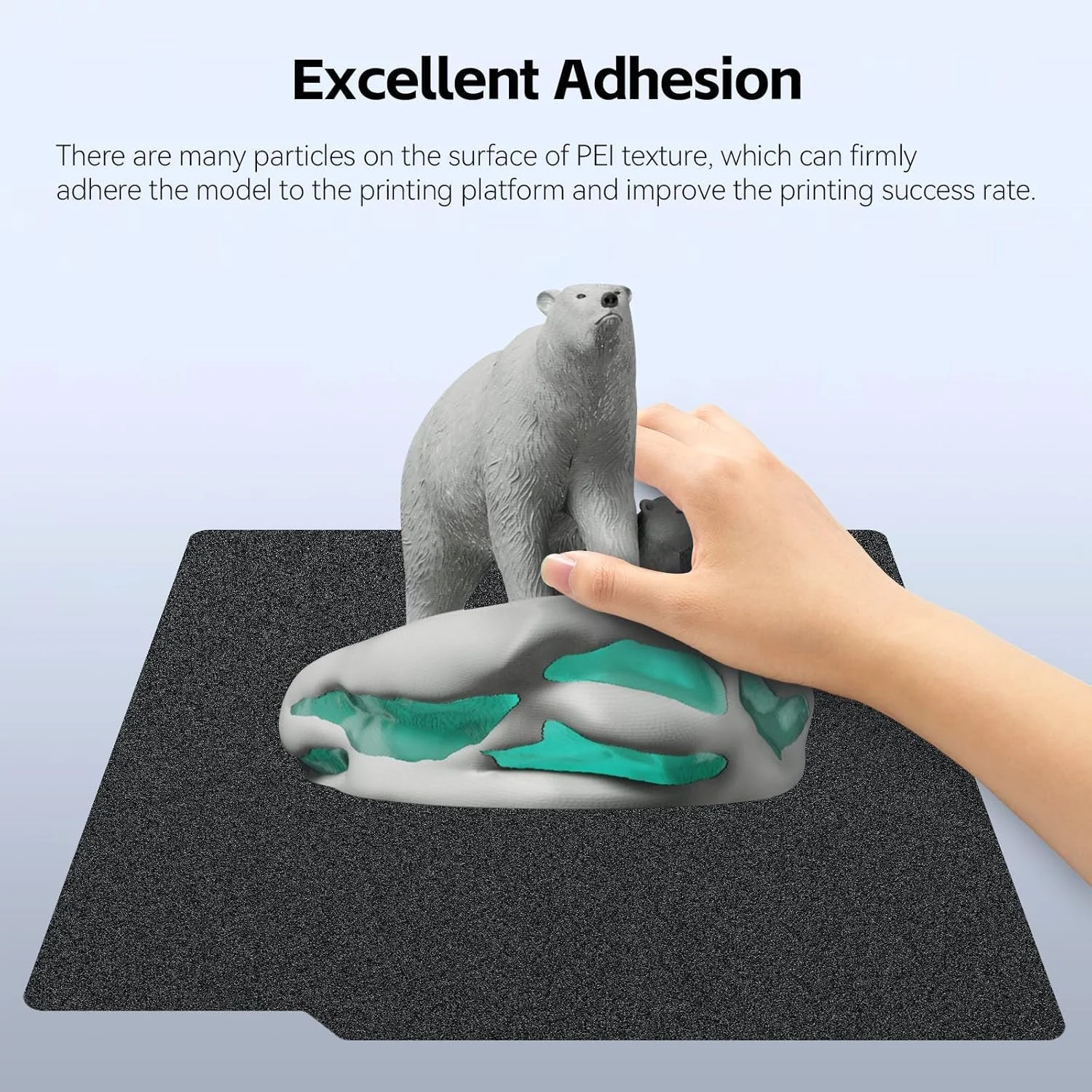 صفحه ساخت PEI دو طرفه UniTak3D برای پرینترهای سه بعدی Bambu Lab P2S/P1S/P1P/X1C/X1/X1E/A1، بستر گرم شونده با ابعاد 257x257 میلی متر، ورق فولادی فنری، سطح چاپ انعطاف پذیر جداشدنی با چسبندگی بالا