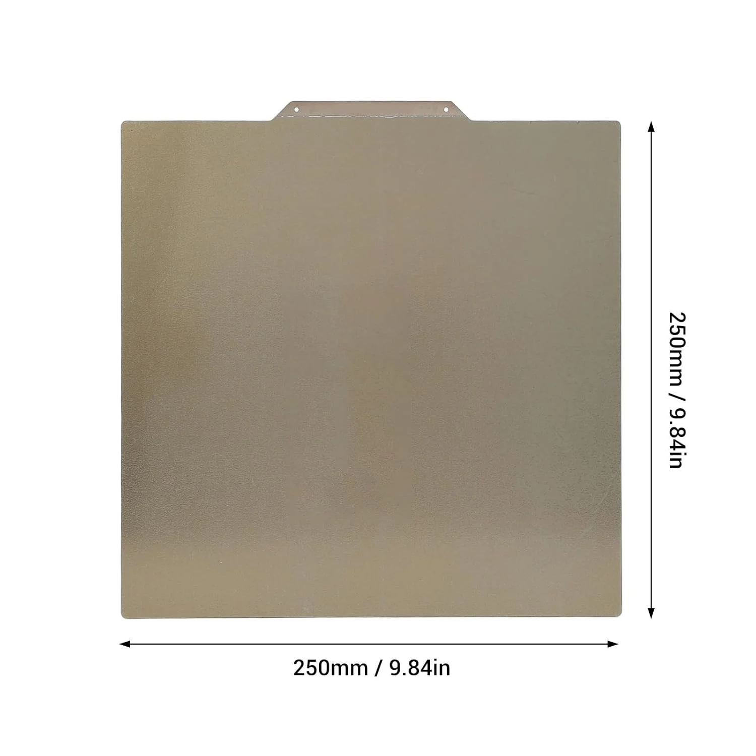 صفحه ساخت PEI با بافت صاف 250x250 میلی متر دو طرفه برای پرینتر سه بعدی QIDI Q1 Pro