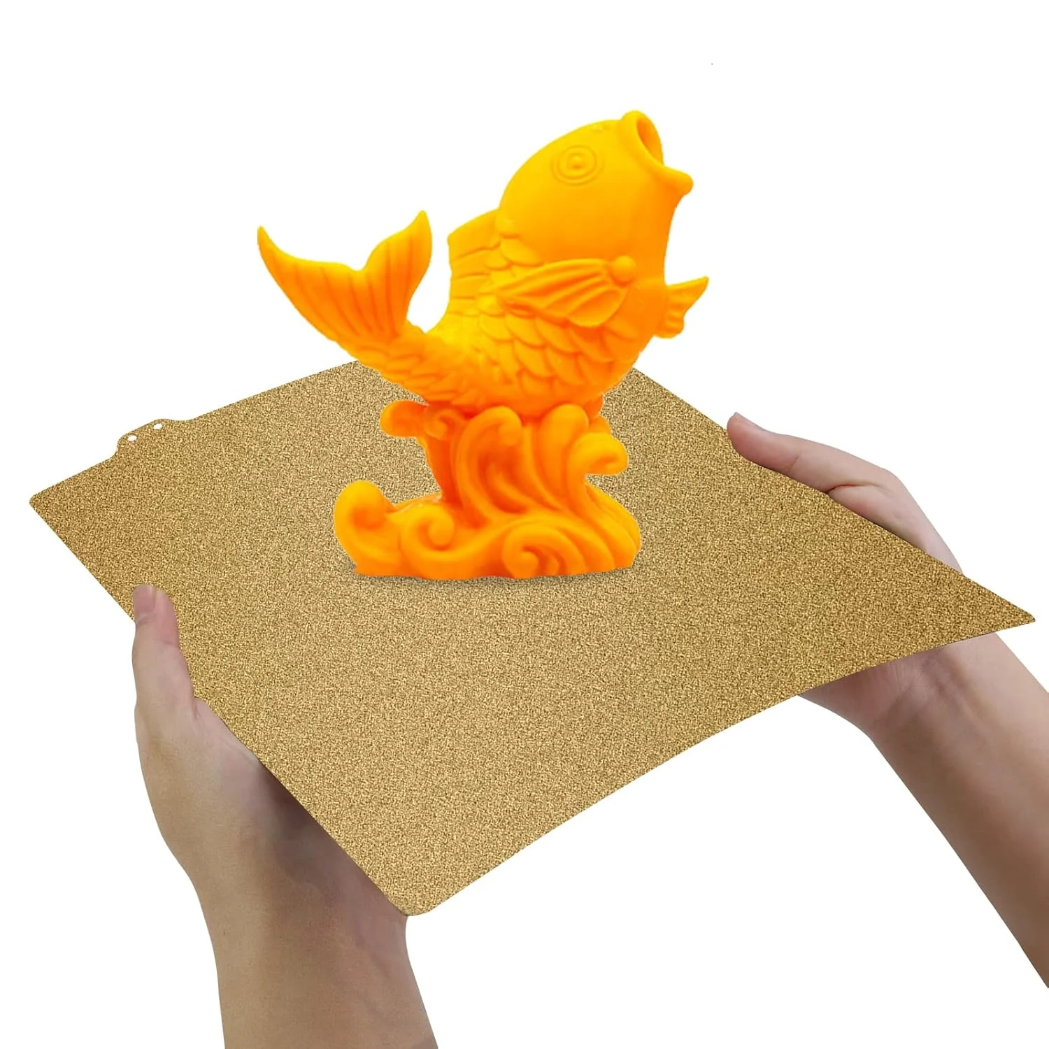 صفحه چاپ دو طرفه بافت‌دار PEI، قطعات پرینتر سه بعدی، صفحه چاپ سطح مات PEI 350x350 میلی‌متر برای Vorn 2.4 RepRap و سایر پرینترهای سه بعدی با اندازه مشابه (بدون صفحه زیرین مغناطیسی)