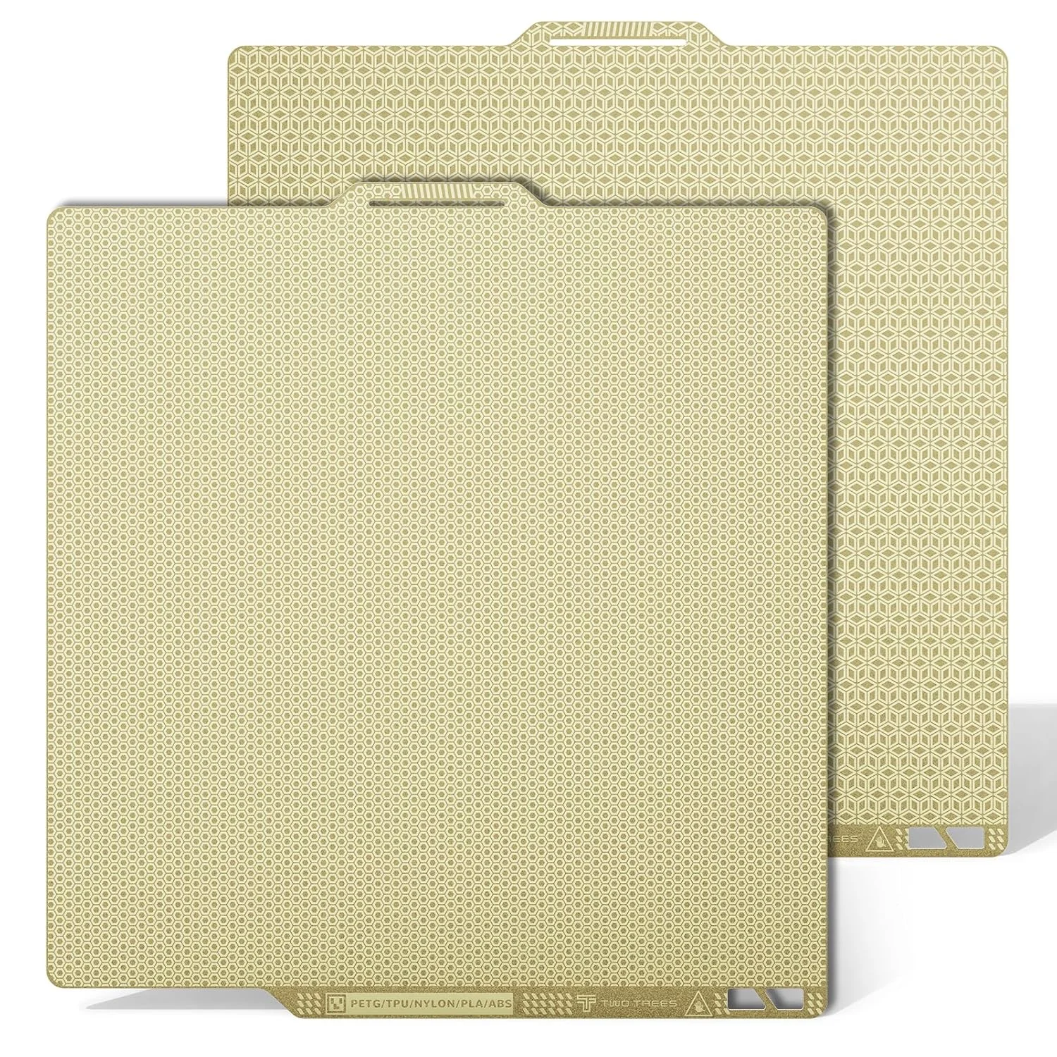 صفحه ساخت پرینتر سه بعدی دو طرفه بافت‌دار PEI، پلتفرم 257x257 میلی‌متری لانه زنبوری + فولاد فنری مکعبی شکل انعطاف‌پذیر با قابلیت جداسازی آسان مدل، برای A1/X1C/X1/X1E/P1S/P1P