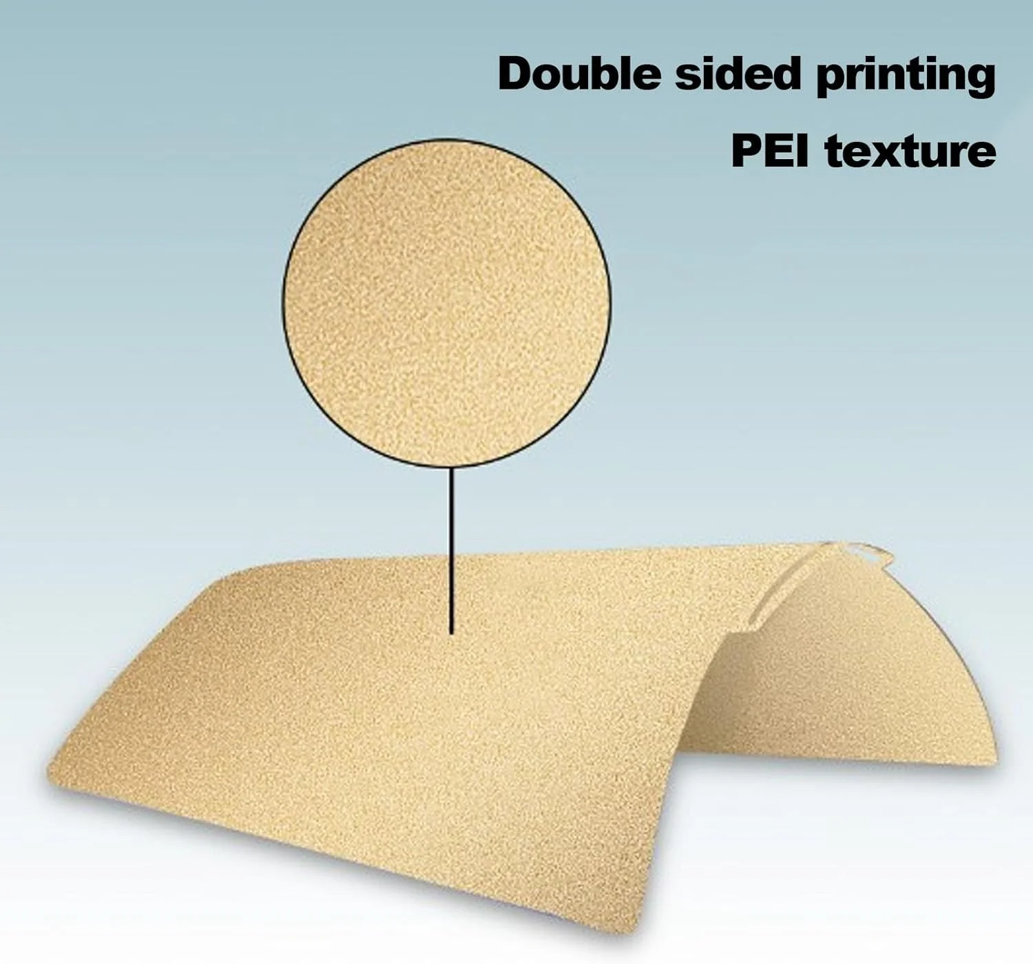 صفحه ساخت دو طرفه PEO PEI با پایه مغناطیسی، بافت الماسی مات صاف، پلتفرم چاپ برای پرینتر سه بعدی CR6 SE، اندازه 255x245 میلی متر