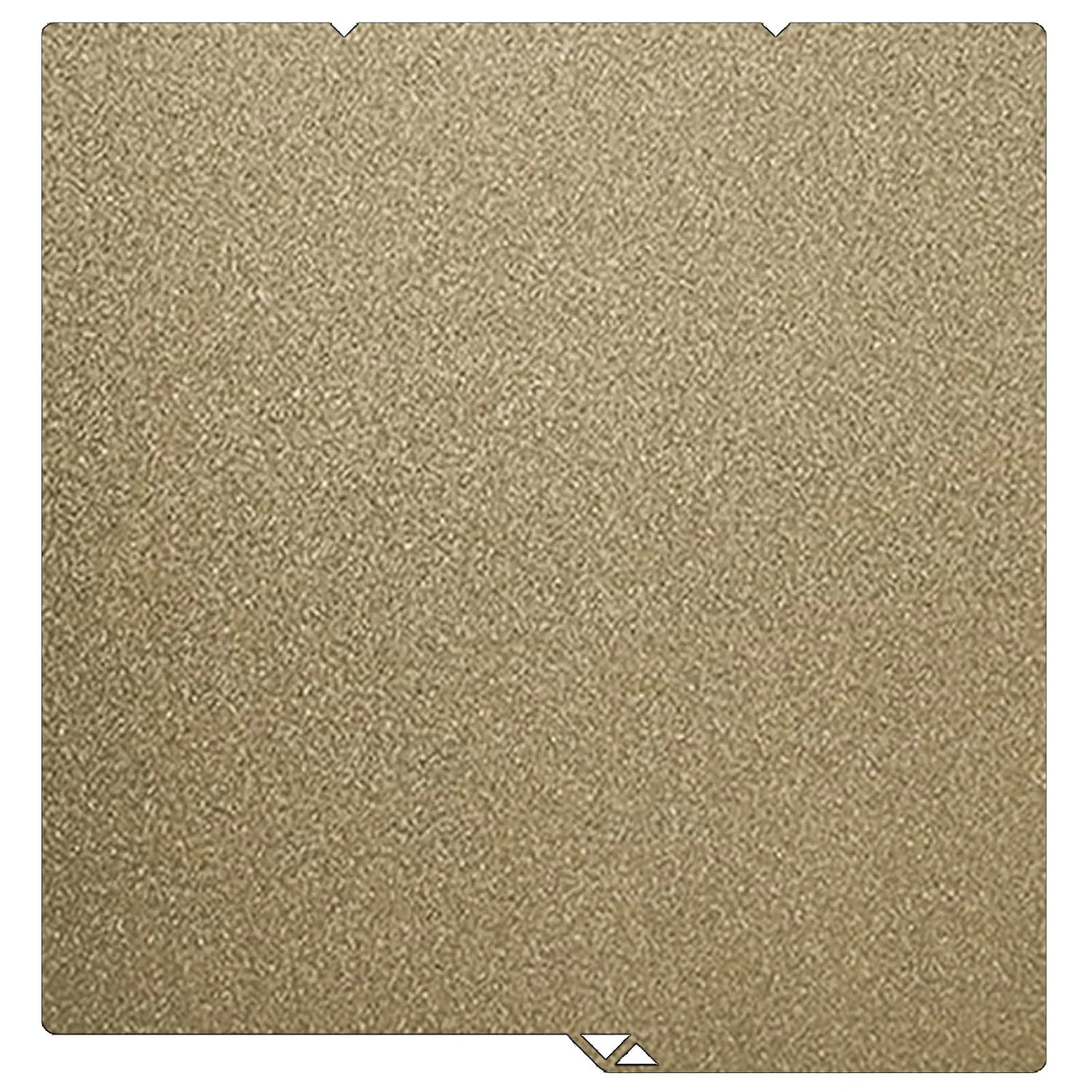 صفحه ساخت 264x276 میلی‌متری Kobra S1، PEI طلایی بافت‌دار دو طرفه برای پرینتر سه بعدی Anycubic Kobra S1/Combo/Ace Pro، صفحه فولادی فنری Kobra S1، بستر گرم شونده قابل جابجایی برای پرینتر سه بعدی Anycubic