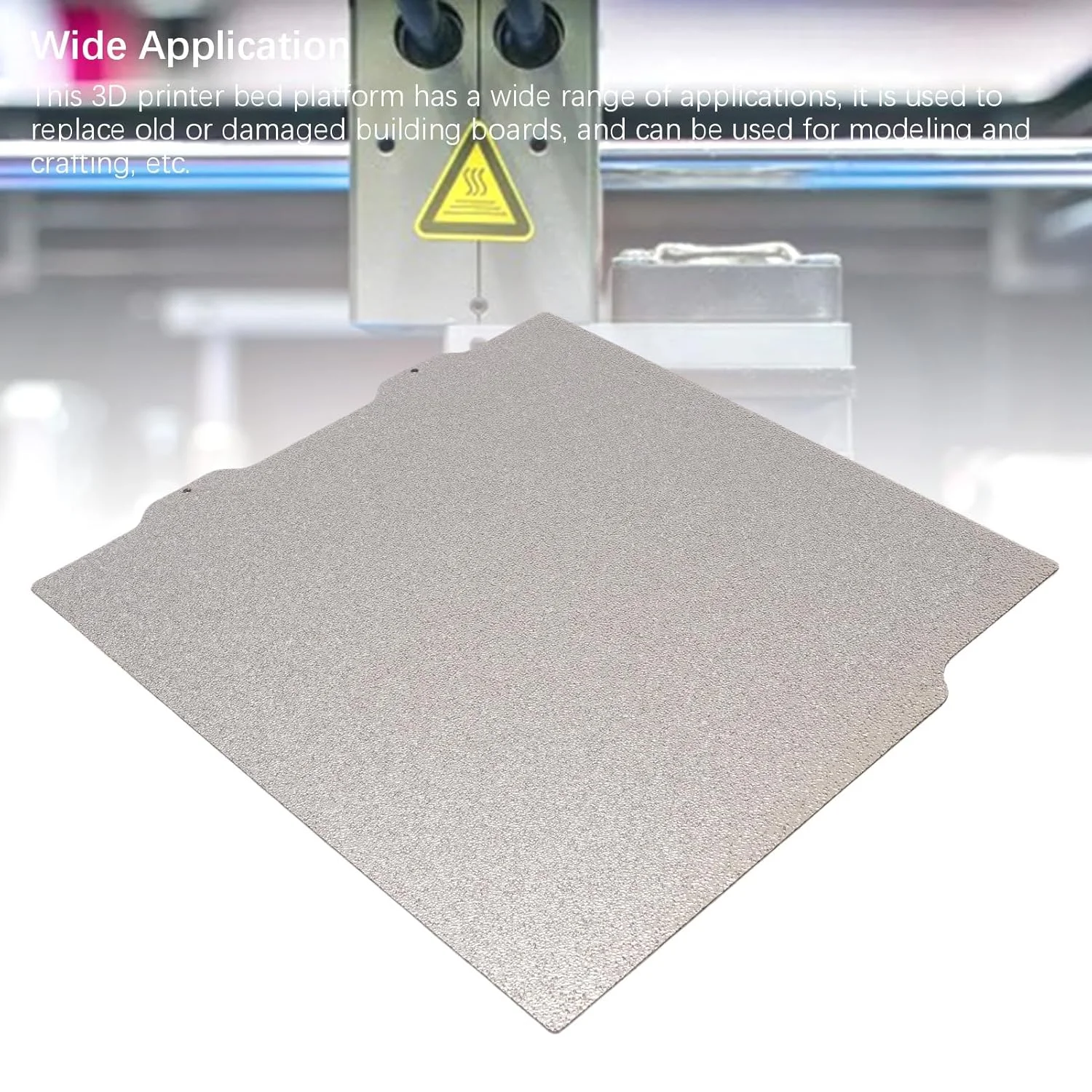 ورق PEI با بافت صاف دو طرفه، صفحه ساخت پرینتر سه بعدی، ورق تخت داغ، ورق های انعطاف پذیر 184x184 میلی متر برای جایگزینی پلتفرم های بستر پرینتر سه بعدی A 1 Mini 1.3 میلی متر