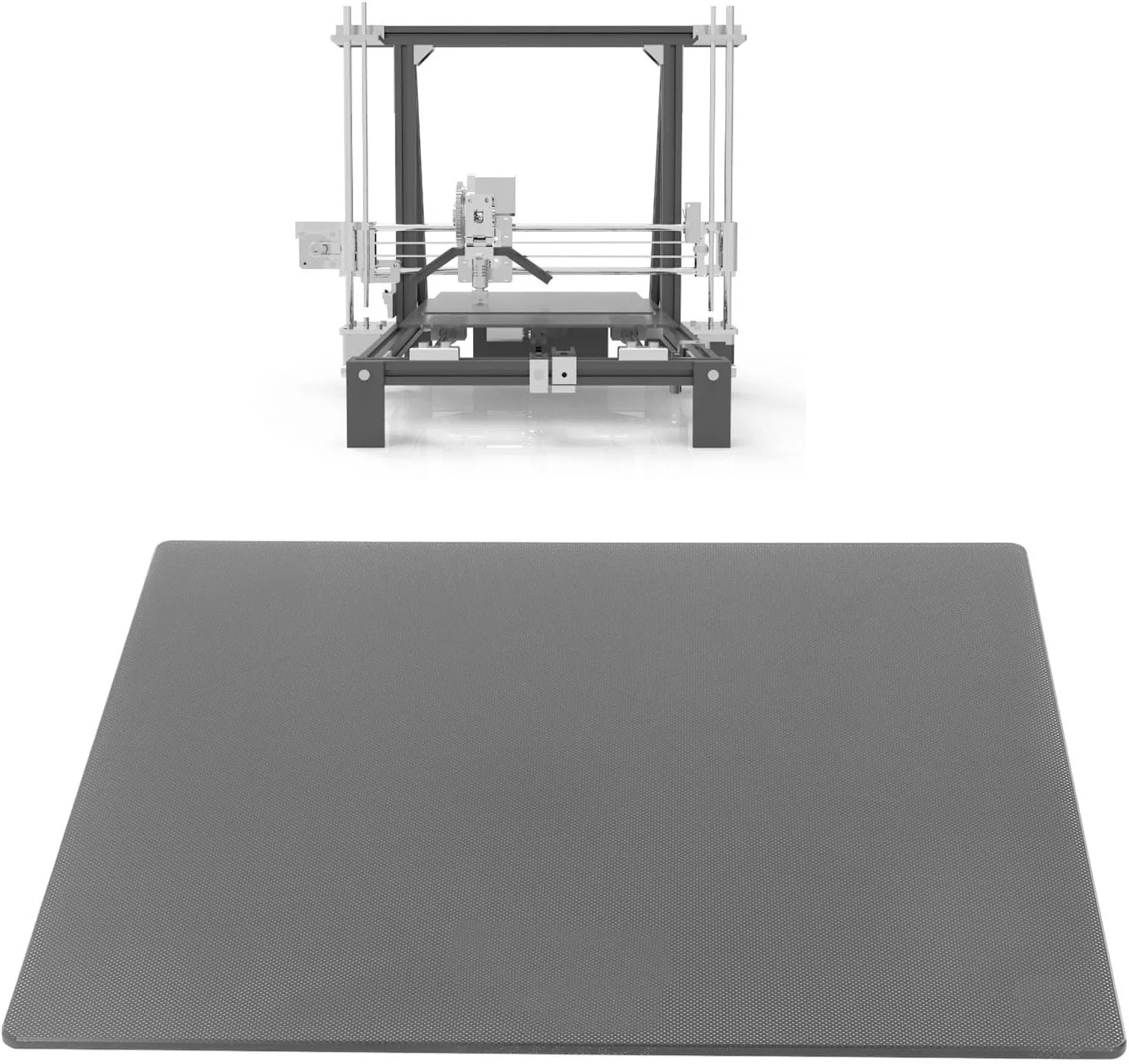 صفحه شیشه ای حرارت دیده بستر شیشه ای پرینتر سه بعدی 220x240x4 میلی متر سازگار با Anyubic S