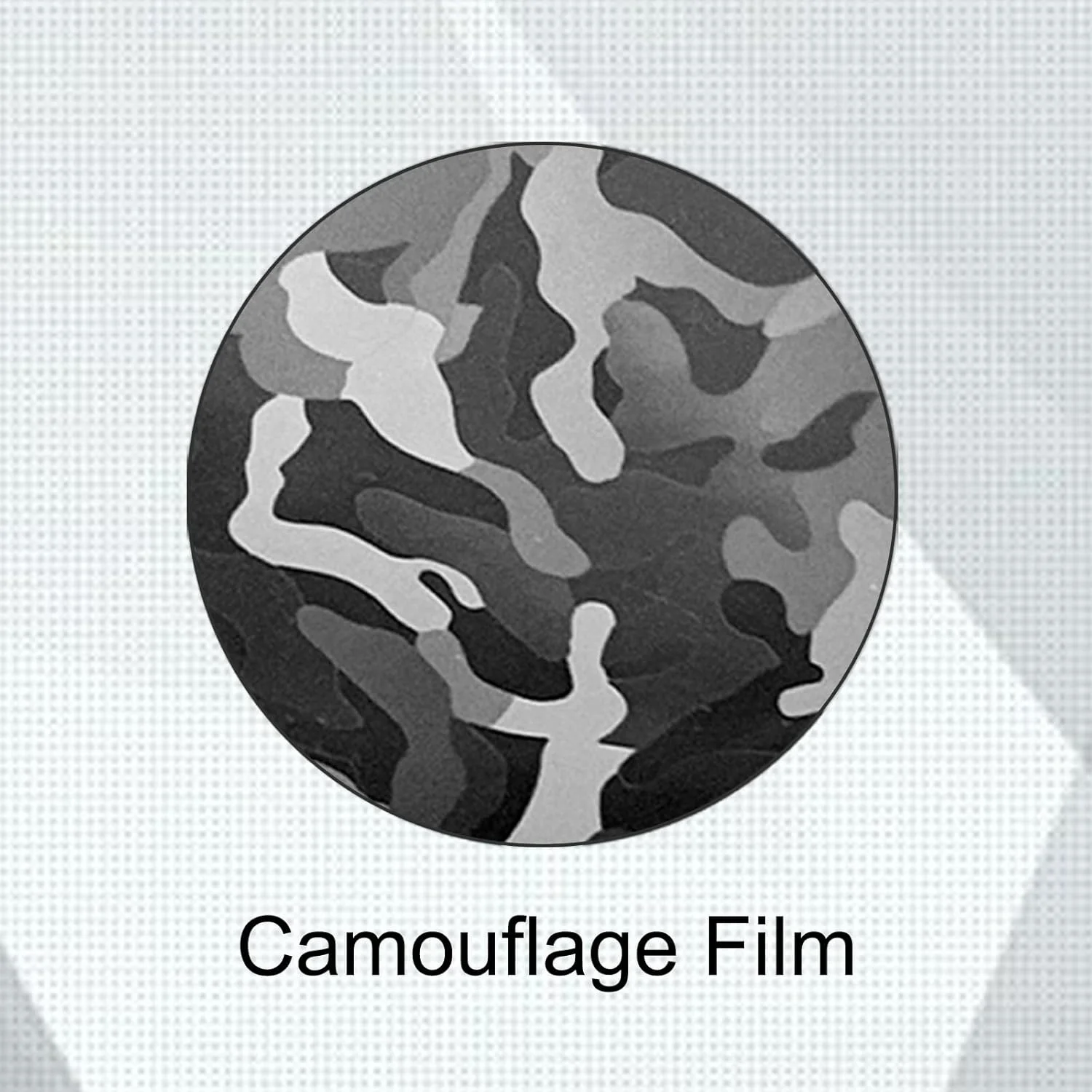 صفحه ساخت پرینتر سه بعدی فیبر کربن فورج شده طرح استتار + مشکی Sifrothy برای Bambu Lab A1 Mini، صفحه فولادی فنری 184x184 میلی متر، پلتفرم جداشدنی ورق انعطاف پذیر دو طرفه