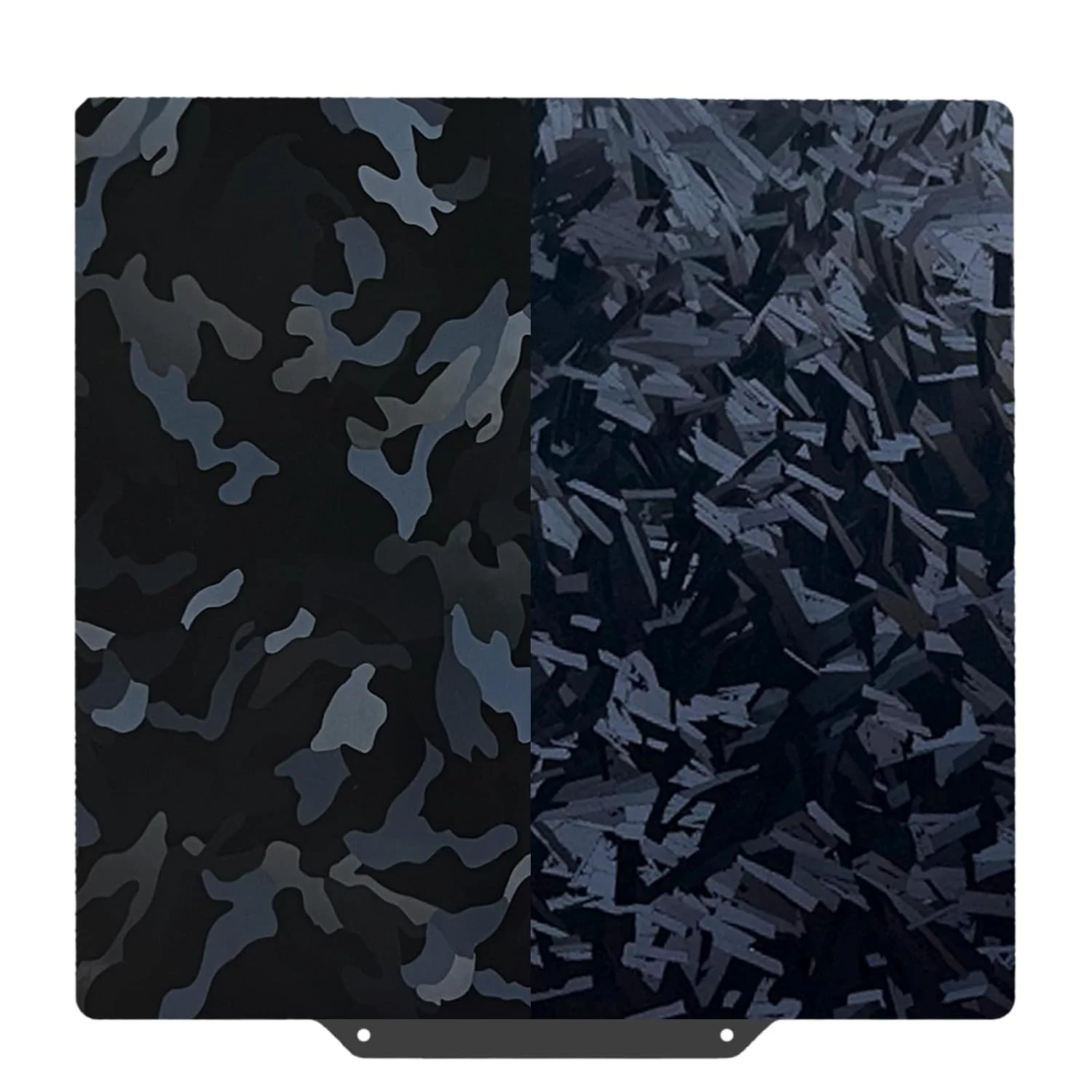 صفحه ساخت پرینتر سه بعدی Sahvaim Adventurer 5M مناسب برای Adventurer 5M/5M pro/Ender 3/3 Pro/Ender 3 S1/Ender 3 V2 Neo/Ender 3 Neo، ورق فولادی فنری طرح استتار با ارتفاع زیاد، ابعاد 235x235 میلی‌متر