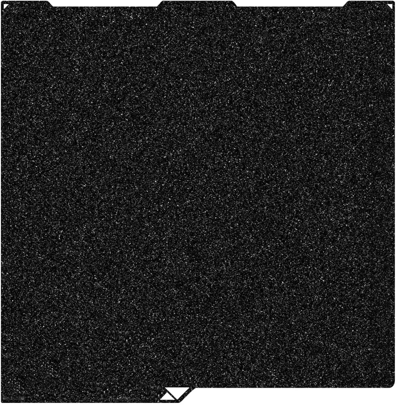 صفحه ساخت 256x268 میلی‌متری برای Kobra 3/Kobra 3 V2 Combo، پلتفرم چاپ PEI بافت‌دار مشکی دو طرفه، ورق فولادی فنری، صفحه ساخت بستر گرم شونده برای پرینتر سه بعدی Anycubic