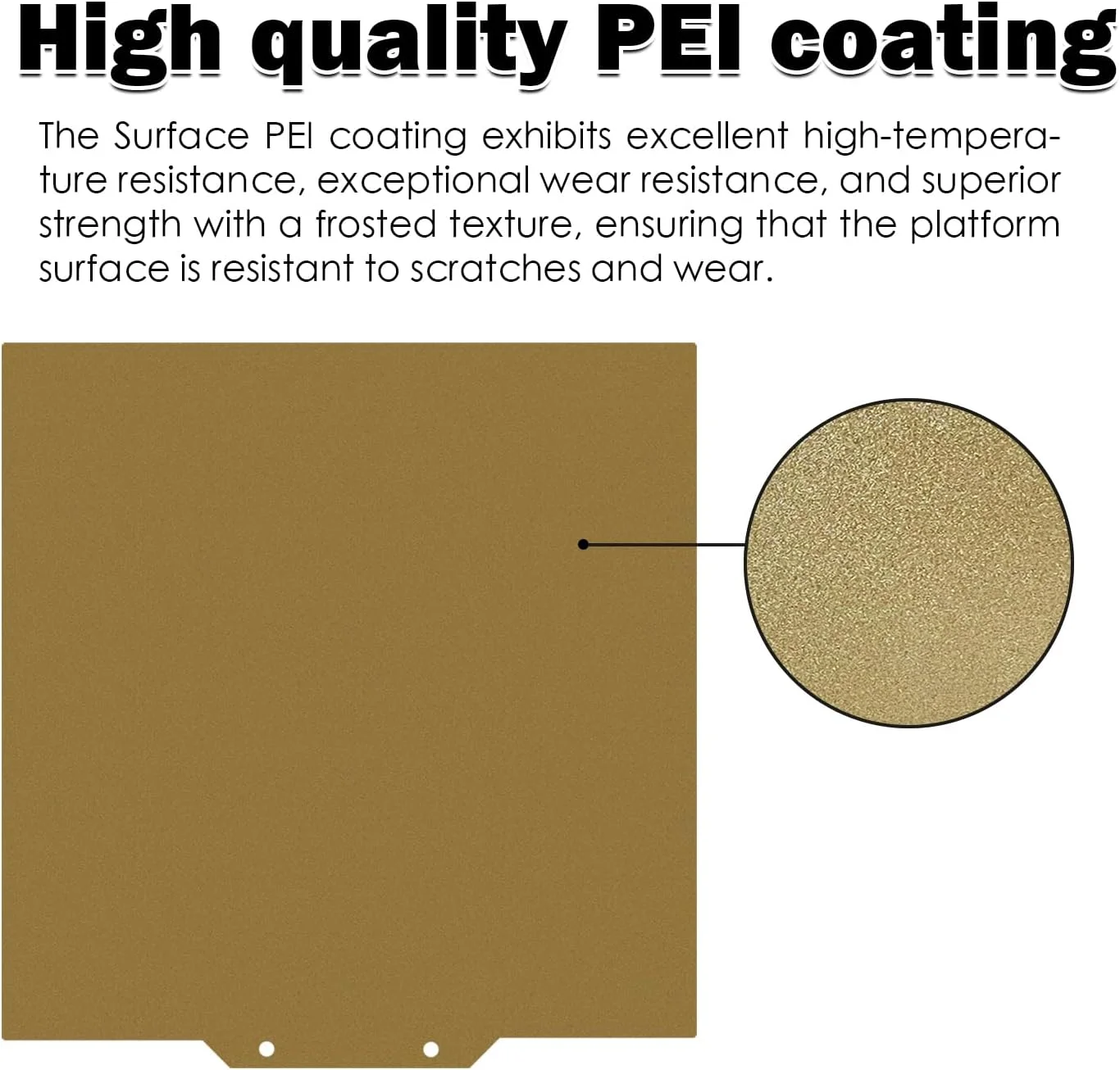 صفحه ساخت مغناطیسی 235x235 میلیمتری برای نپتون 3 پرو، ورق ساخت PEI طلایی + PEO الماسی، صفحه فولادی فنری، سکوی جداشدنی، بستر گرم شونده انعطافپذیر برای پرینتر سه بعدی Elegoo صفحه ساخت مغناطیسی 235x235 میلیمتری برای نپتون 3 پرو، ورق ساخت PEI طلایی + PEO الماسی، صفحه فولادی فنری، سکوی جداشدنی، بستر گرم شونده انعطافپذیر برای پرینتر سه بعدی Elegoo