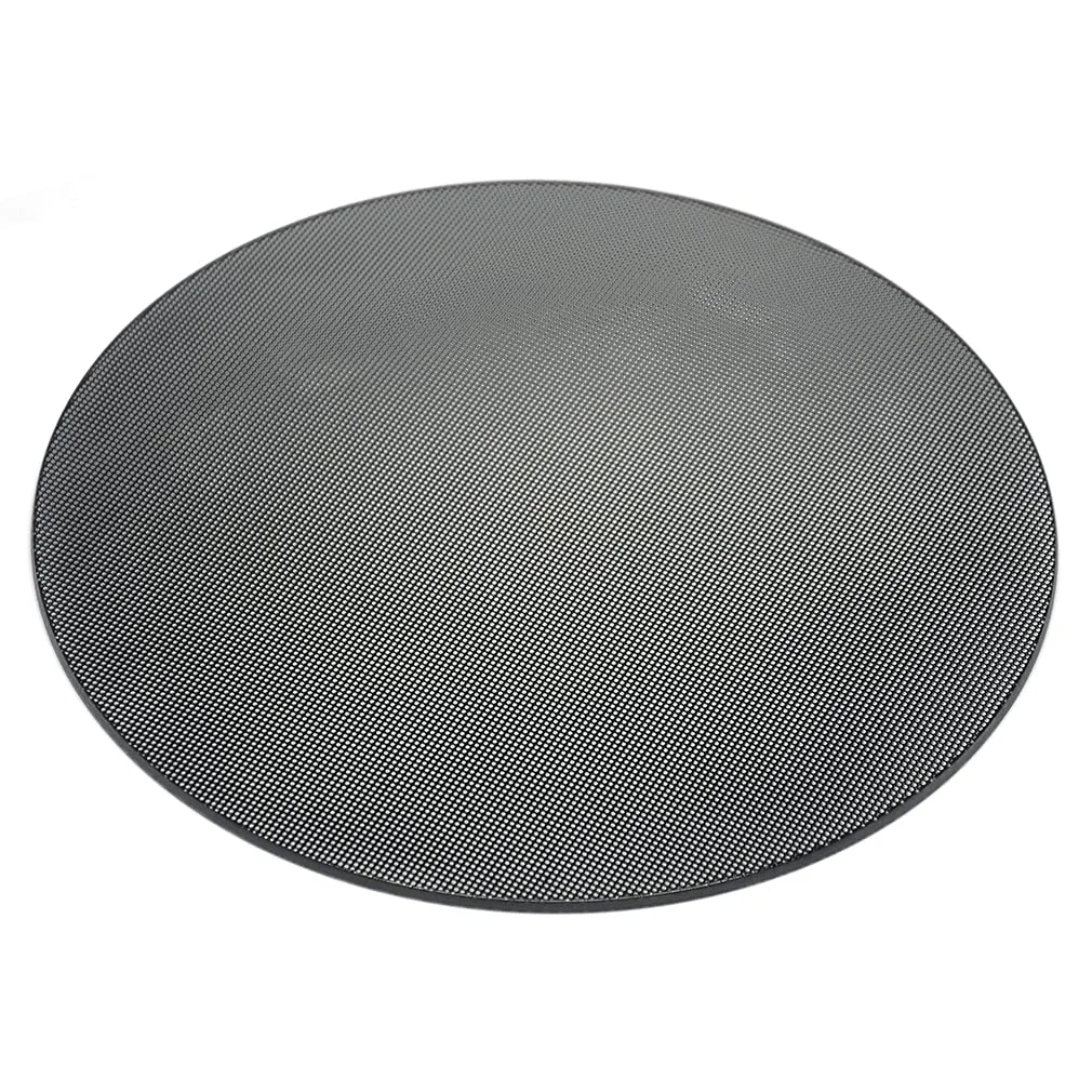 صفحه گرد شیشه ای حرارتی با چسبندگی قوی، قطر 200 میلی متر و ضخامت 3 میلی متر، مناسب برای صفحه داغ پرینتر سه بعدی Kossel Delta