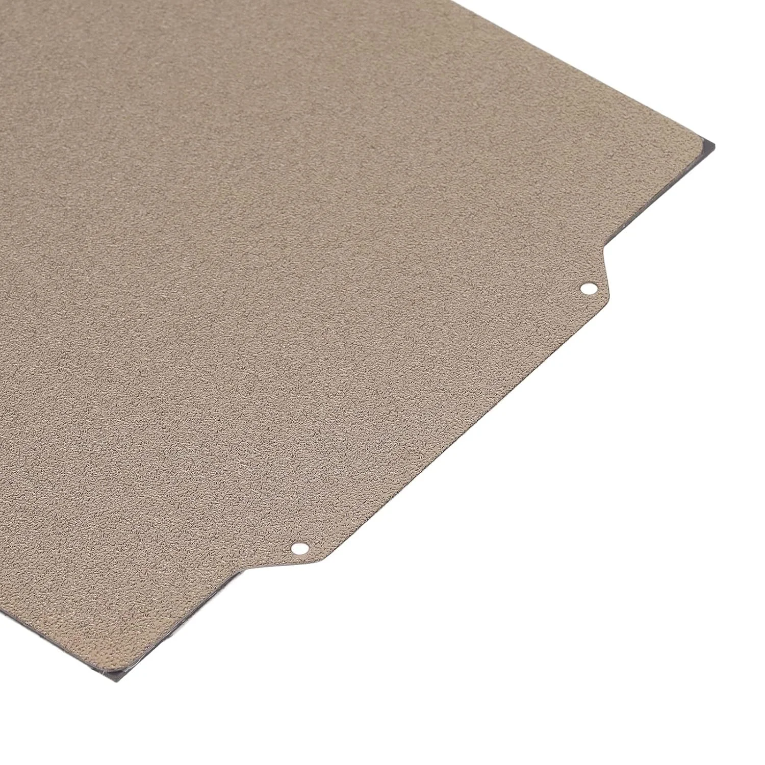 صفحه ساخت چاپ با روکش PEI، پلتفرم چاپگر سه بعدی انعطاف پذیر با دمای بالا، صفحه بستر فولادی فنری برای 165x165 میلی متر