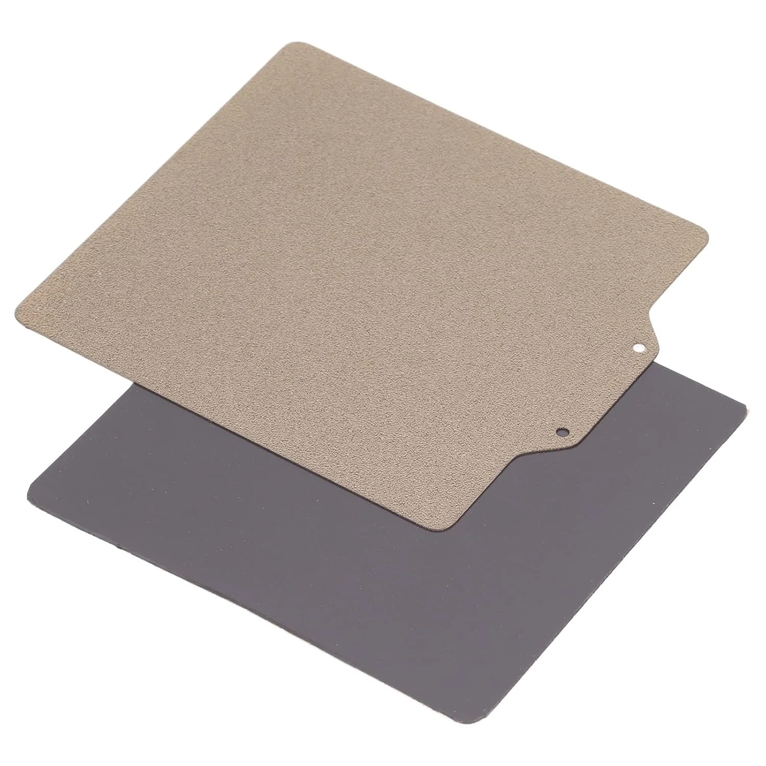 صفحه ساخت مغناطیسی دو طرفه فنری فولادی با پوشش پودری PEI برای پرینتر سه بعدی، ابعاد 180x180 میلی متر