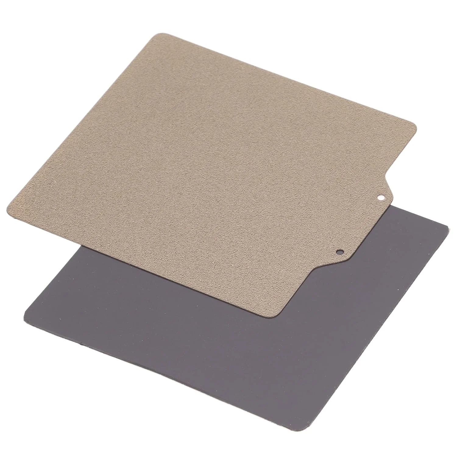 صفحه ساخت مغناطیسی دو طرفه فنری فولادی با پوشش پودری PEI برای پرینتر سه بعدی، ابعاد 180x180 میلی متر