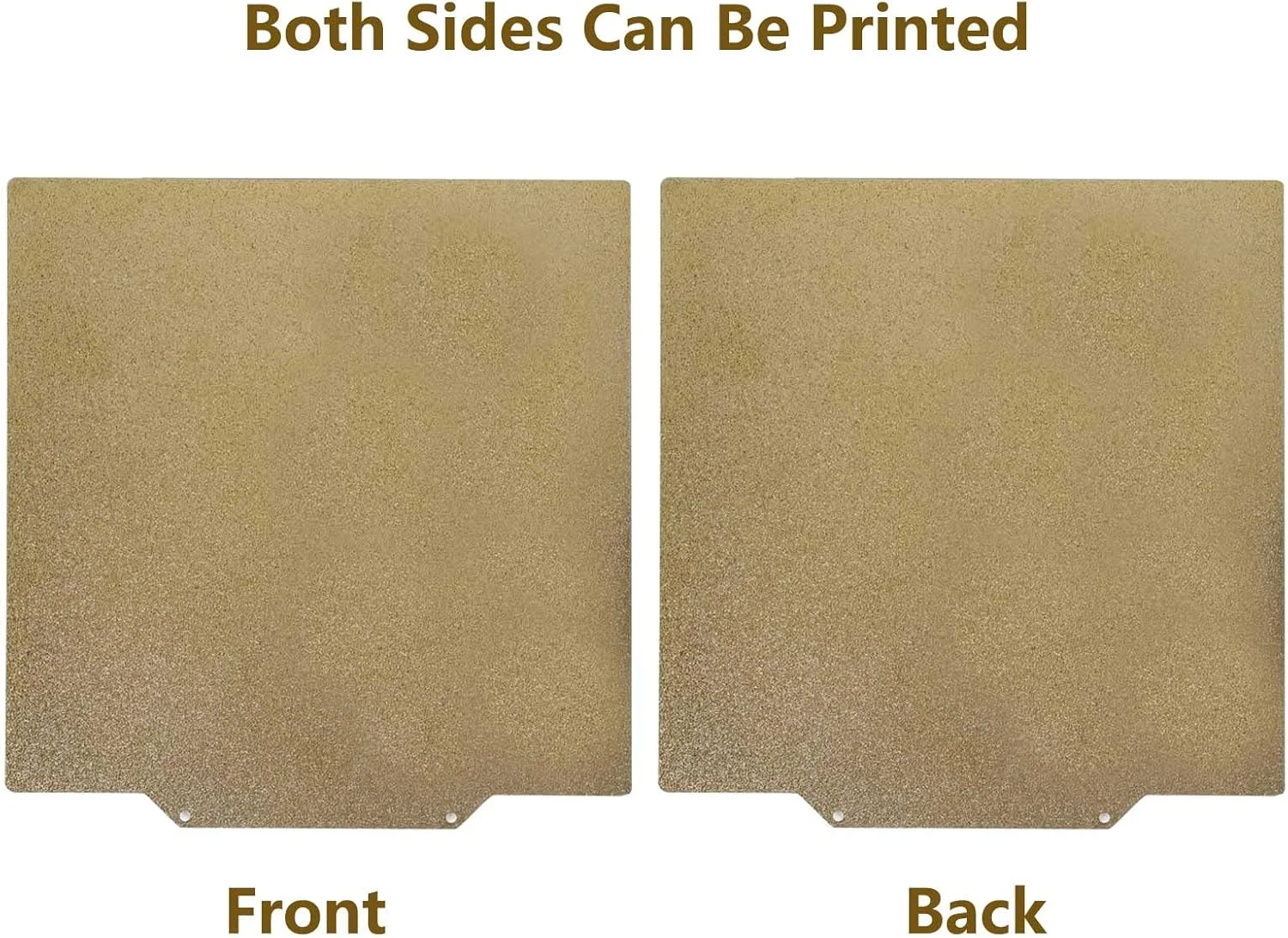 صفحه ساخت PEI چاپ سه بعدی، بستر چاپ انعطاف پذیر دو طرفه 257x257 میلی متر صفحه مغناطیسی