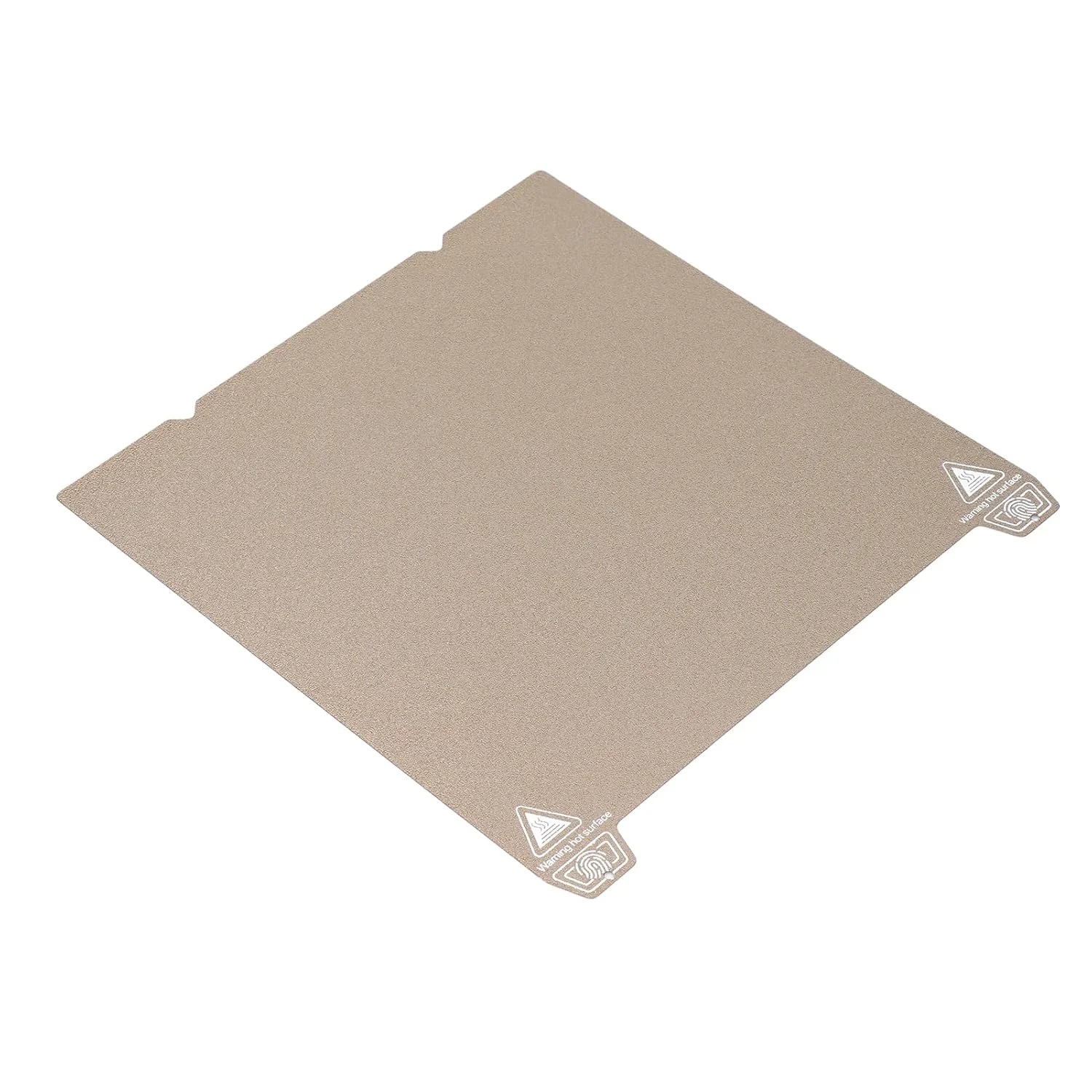 صفحه ساخت پرینتر سه بعدی PEI دو طرفه با شیار برای حذف آسان مدل سازی