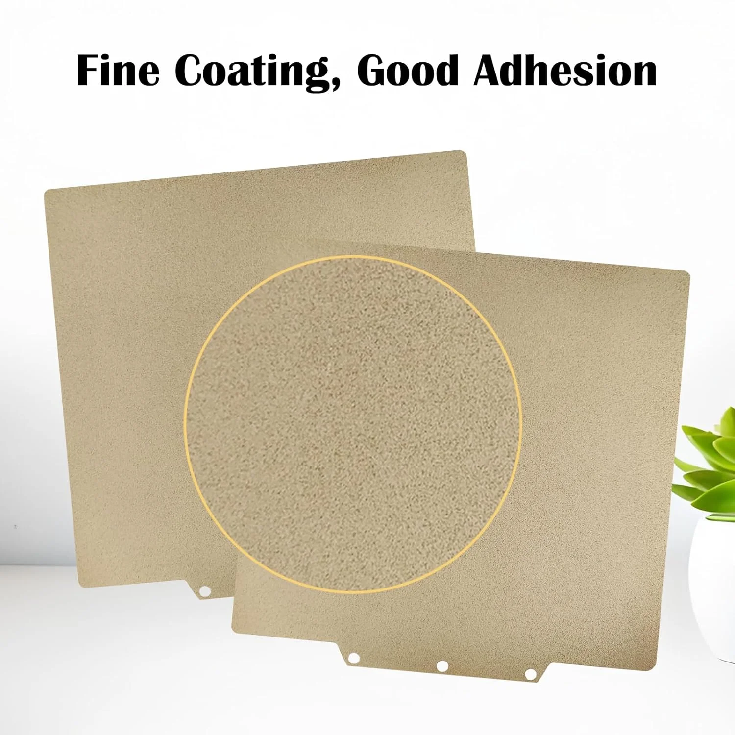 صفحه ساخت دو طرفه PEI پرینتر سه بعدی 235x235 میلی متر برای Adventuer 5M/ AD5M Pro، ورق فولادی فنری PEI بافت دار، پلتفرم PEI بافت دار دو طرفه برای Adventurer 5M/5M Pro/AD5X