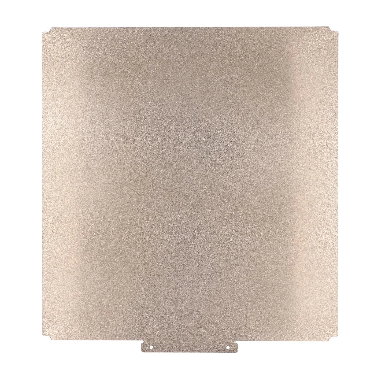 صفحه ساخت پرینتر سه بعدی، 347x368mm، صفحه فولادی فنری PEI دو طرفه صاف و بافت دار برای Raise3D Pro3