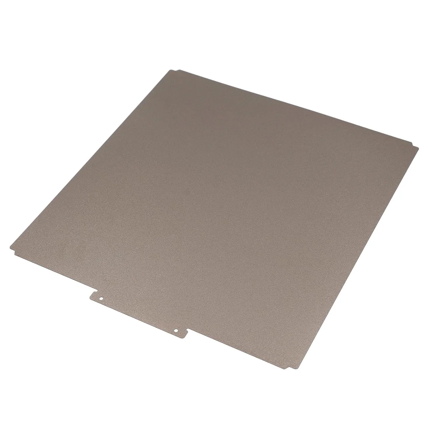 صفحه ساخت پرینتر سه بعدی، 347x368mm، صفحه فولادی فنری PEI دو طرفه صاف و بافت دار برای Raise3D Pro3