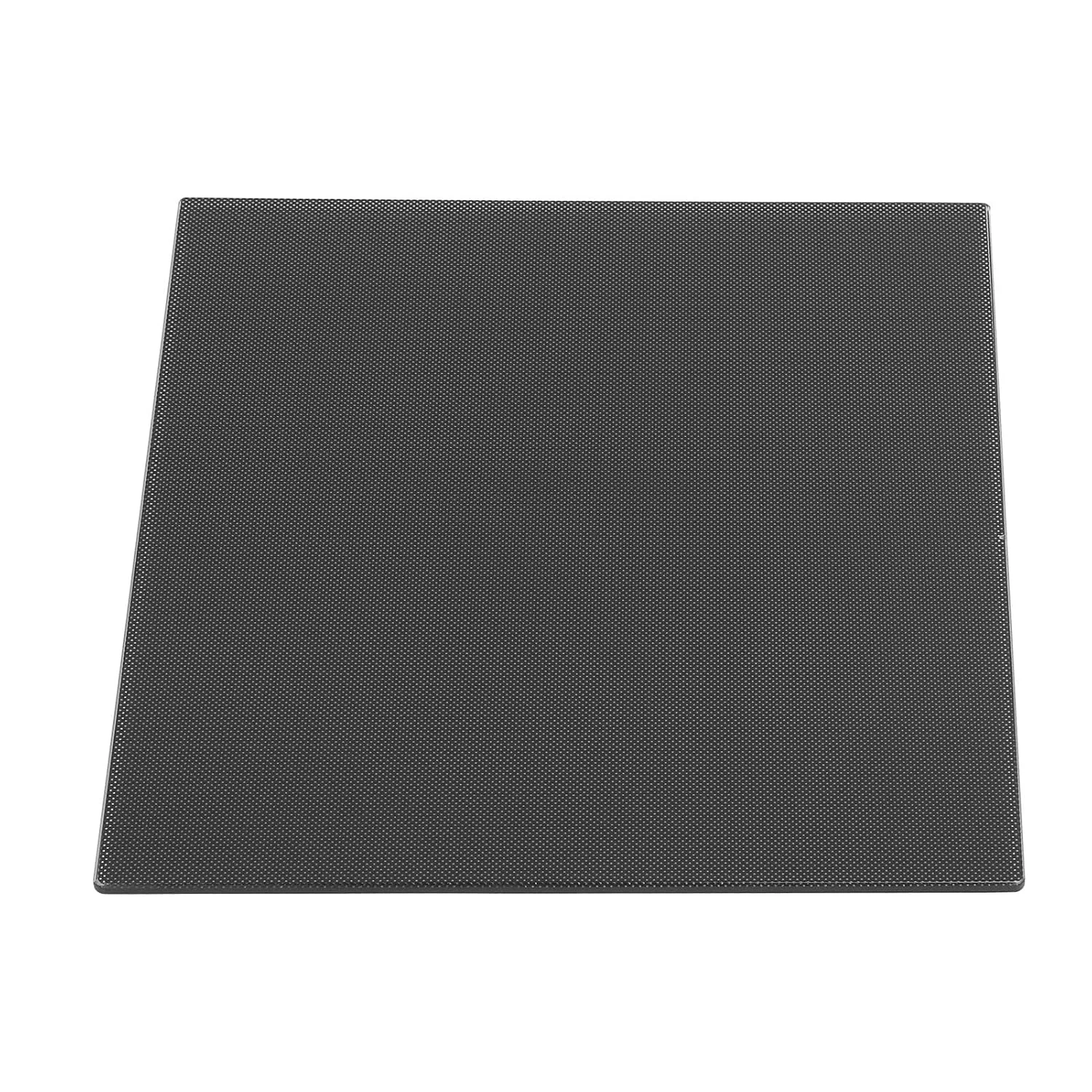 صفحه ساخت شیشه ای پرینتر سه بعدی، صفحه ساخت شیشه حرارت دیده، بستر شیشه ای پرینتر سه بعدی با پوشش ریز متخلخل، ظاهر ساخت شیشه ای حرارت دیده 120x120x4 میلی متر برای چسبندگی قوی و صافی بالا