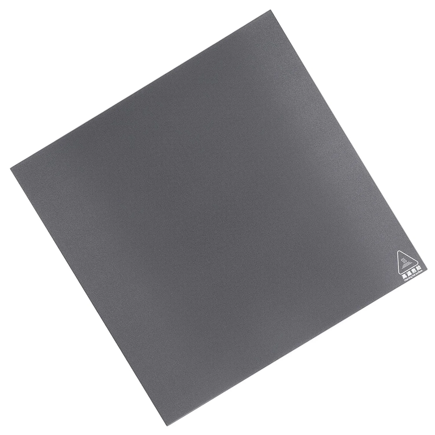 صفحه شیشه ای پرینتر سه بعدی، صفحه ساخت شیشه حرارت دیده 350x350x4 میلی متر با لایه محافظ برای مواد مختلف چاپ