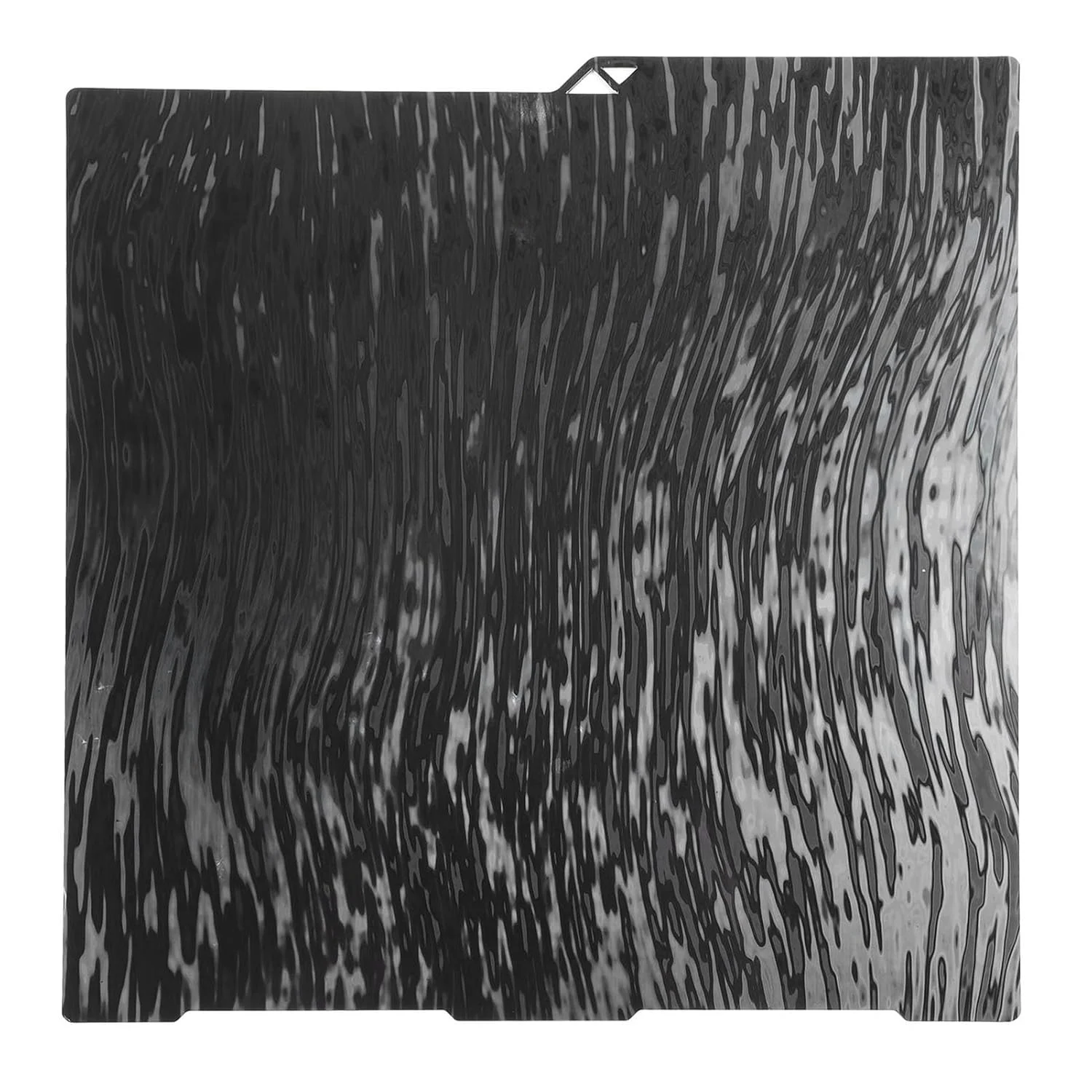 صفحه ساخت دو طرفه با الگوی موج ابریشمی برای بستر چاپگر سه بعدی انعطاف پذیر مناسب برای Kobra 3، صفحه ساخت PEH صاف 256x268 میلی متر