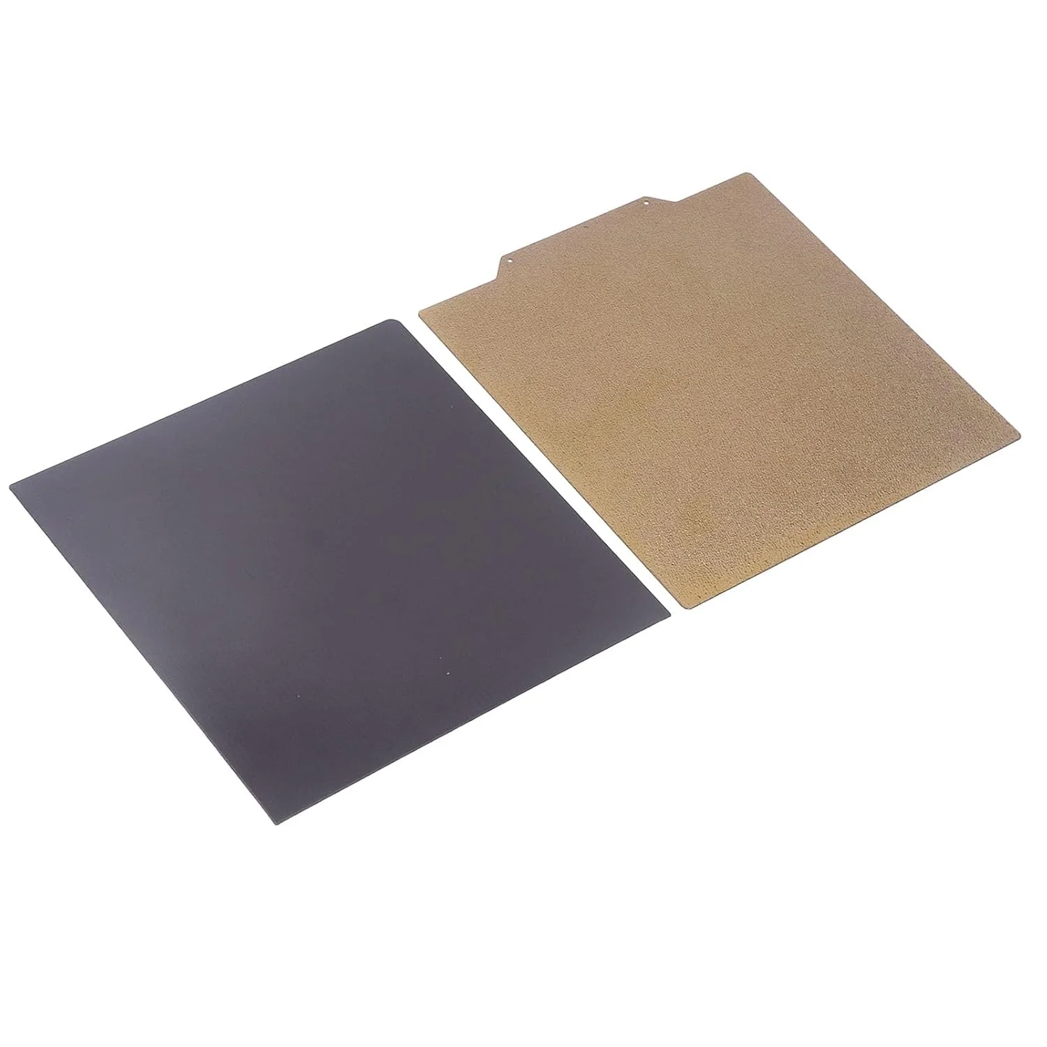 صفحه ساخت مغناطیسی فولادی PEI برای PLA ABS ASA PETG ورق تخته فنری کیت 410X430mm صفحه فولادی فنری PEI دو طرفه و کیت ورق مغناطیسی نرم برای پلتفرم های چاپگر سه بعدی