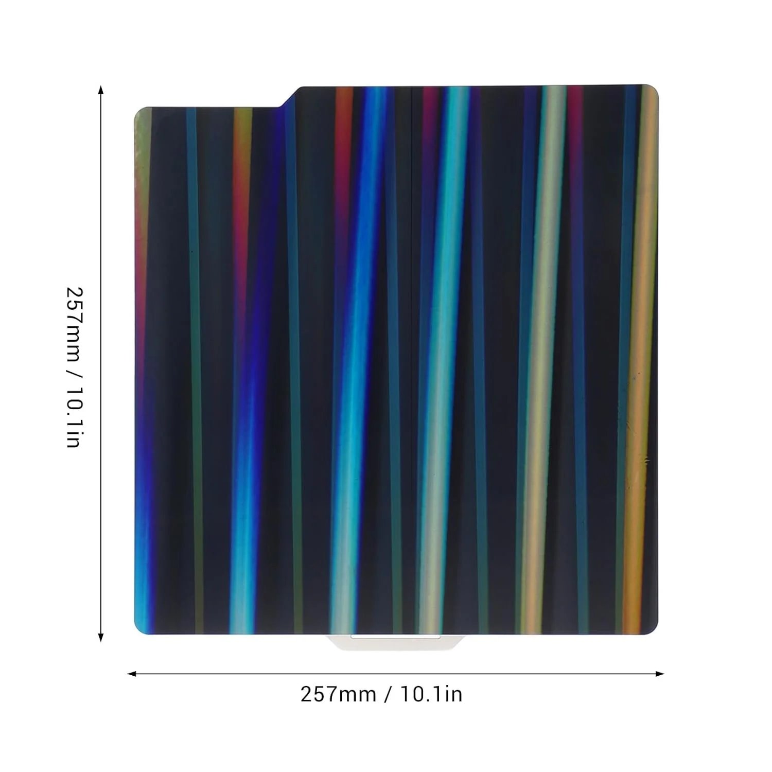 صفحه ساخت پرینتر سه بعدی، طراحی دو طرفه صاف، پلتفرم جداشدنی 257x257 میلی متر، سازگار با انواع X1، X1C، X1E، P1P، P1S و A1
