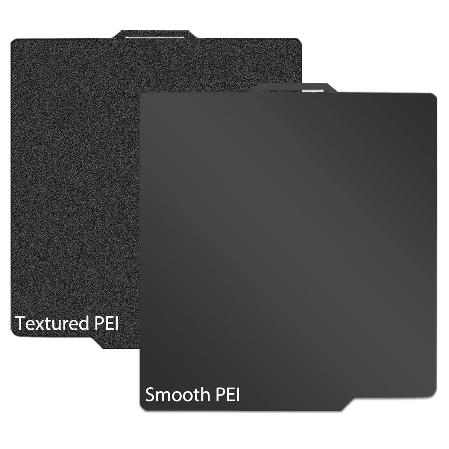 صفحه ساخت بستر حرارتی PEI صاف JUUPINE دو طرفه صاف و بافت دار PEI 257x257 میلی متر برای پرینتر سه بعدی Bambu Lab P2S/ P1P/P1S /X1/X1C/X1E/A1، پلتفرم فولادی فنری قابل جابجایی با چسبندگی بالا.