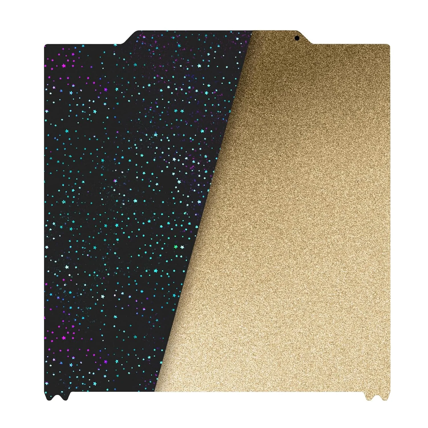 صفحه ساخت پرینتر سه بعدی، ورق فولادی فنری دو طرفه، پلتفرم انعطاف پذیر 256x256 میلی متر، بستر گرم شونده با بافت PEI + PEY ستاره دار برای پرینتر سه بعدی Twotrees SK1