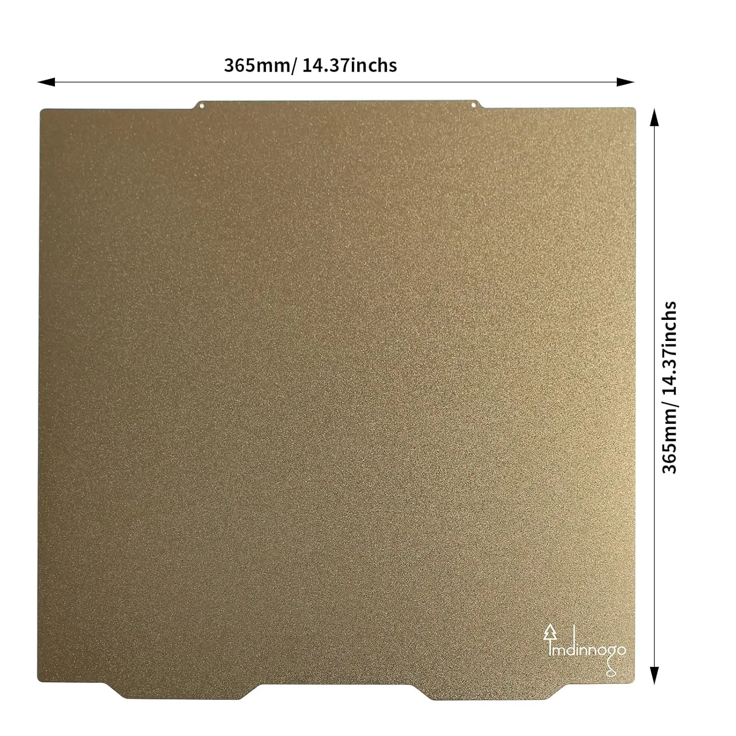 لوازم جانبی پرینتر سه بعدی PrusaXL: صفحه ساخت با روکش پودری دو طرفه با بافت 365x365 میلی متر، سطح گرم شونده انعطاف پذیر و قابل جابجایی، عمر طولانی