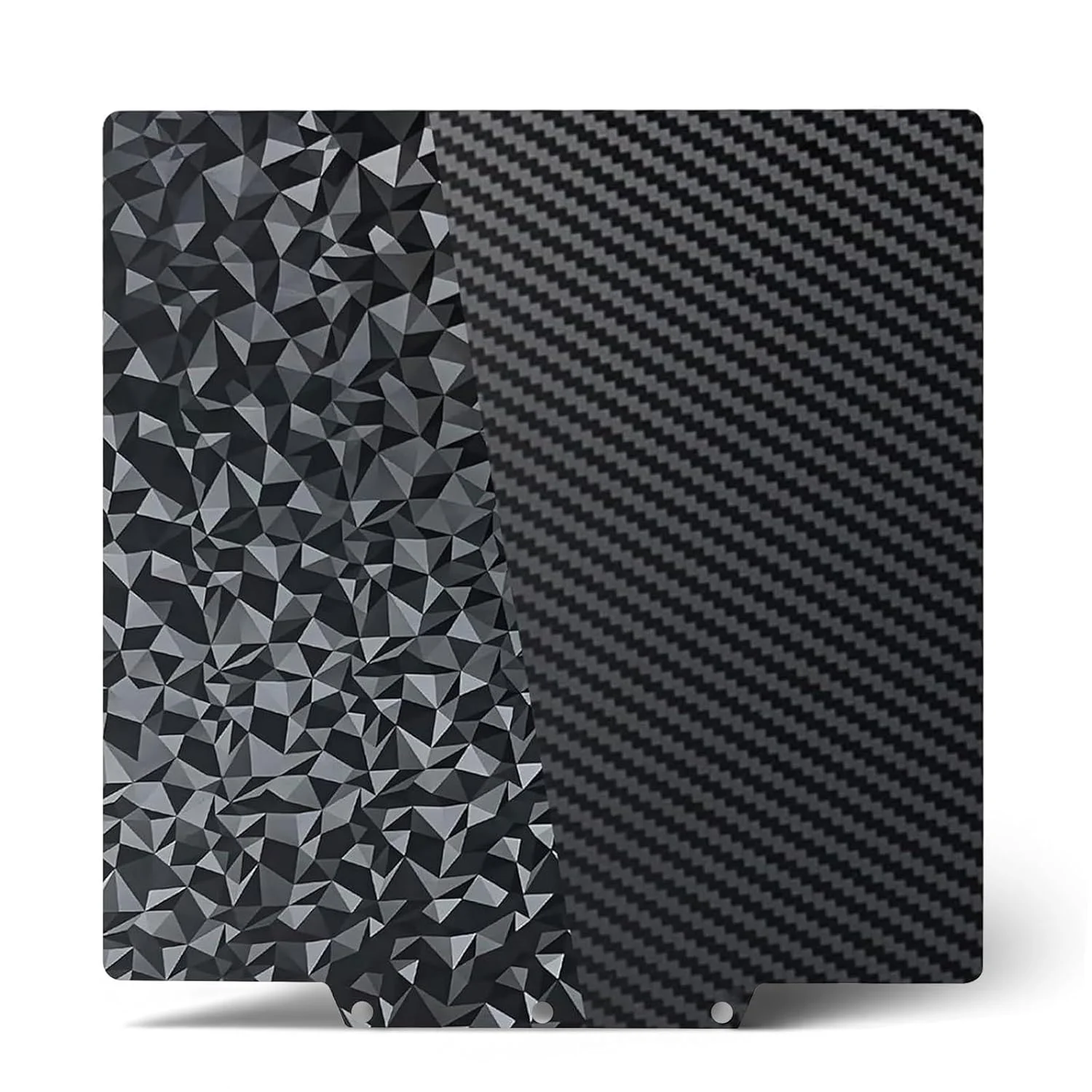 صفحه ساخت دو طرفه PEO PET IdeaFormer برای Adventurer 5M/5M Pro، ورق فولادی فنری انعطاف پذیر با بافت PEO PET بدون صفحه ساخت مغناطیسی 235x235 میلی متر برای پرینترهای سه بعدی فلش فورج