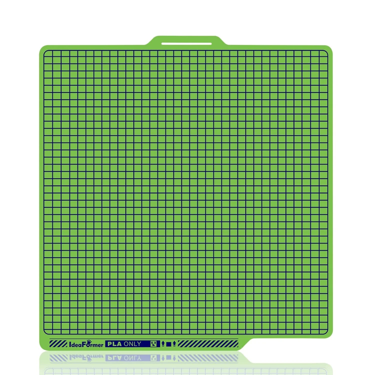 صفحه خنک بافت دار شبکه ای IdeaFormer-3D برای Bambu Lab P1S P2S P1P X1C X1 A1، صفحه ساخت دمای پایین صفحه سرد PLA برای Bambu Labs 257x257mm