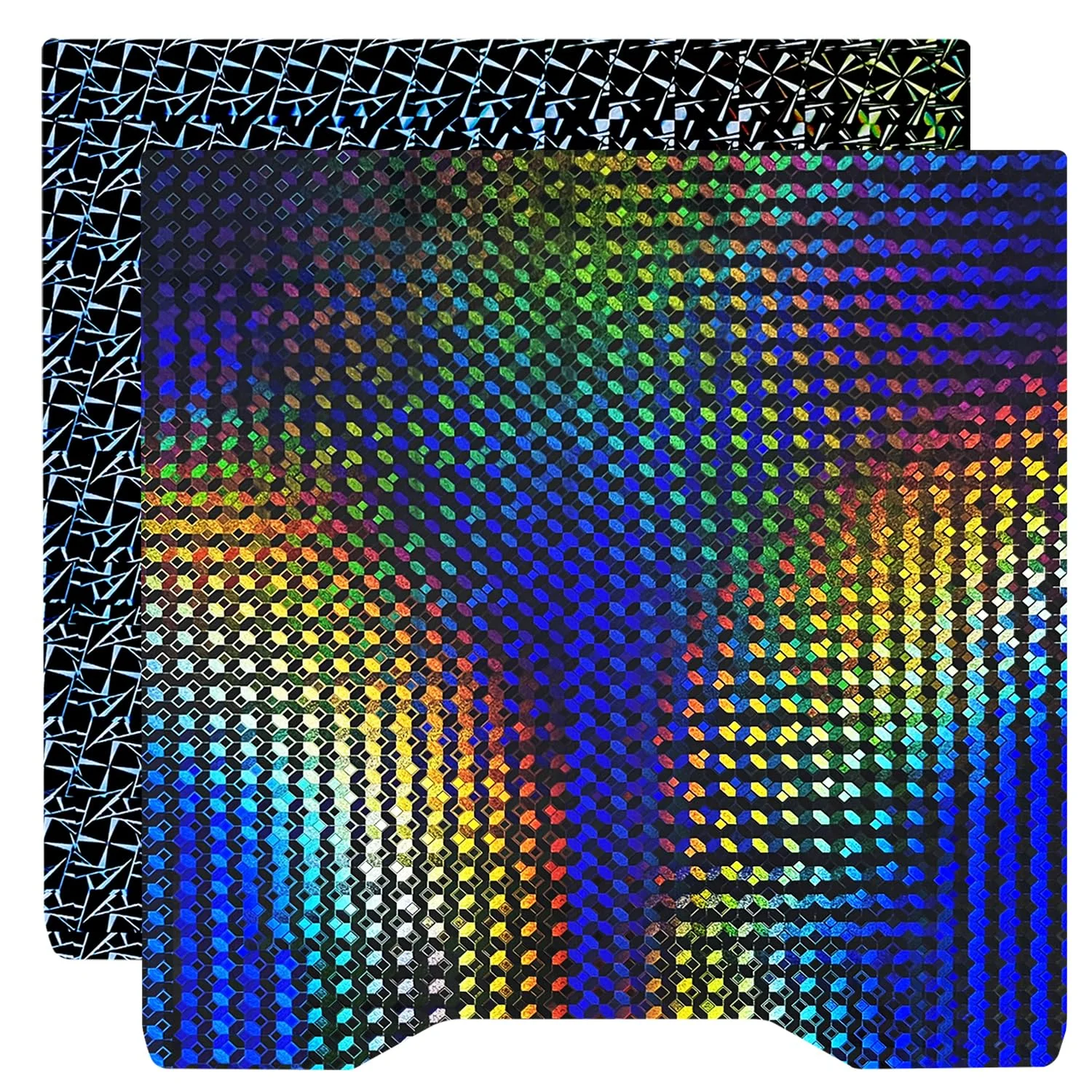 صفحه ساخت 265x280 میلی‌متر برای Hi Combo H1H، ورق PEI دو طرفه صاف، بستر گرم شونده، صفحه فولادی فنری انعطاف‌پذیر، جایگزینی لوازم جانبی پرینتر Creality (توپ الماس + آسیاب بادی)