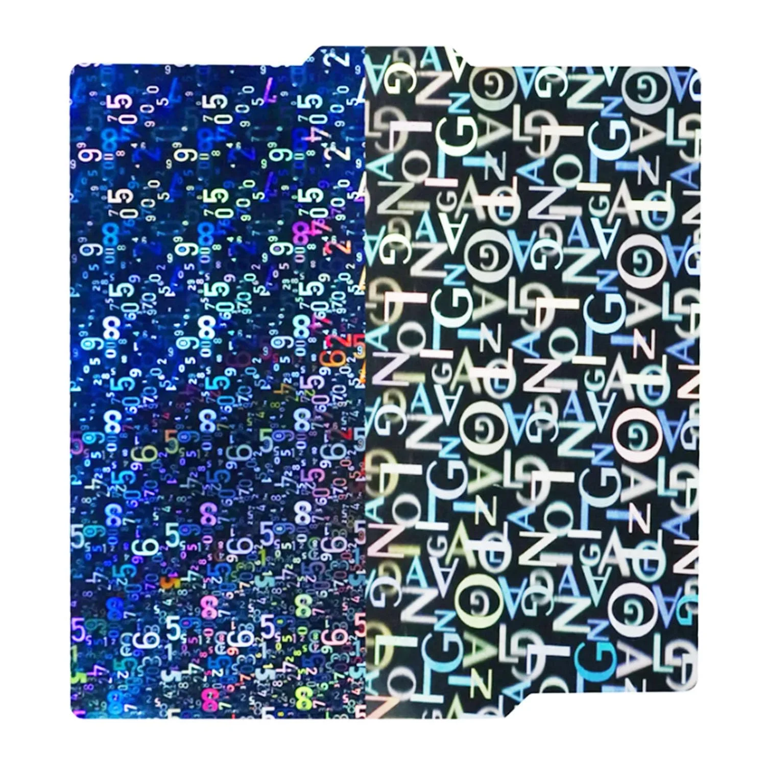 صفحه ساخت دو طرفه 257.5x257.5 میلی‌متر، بستر چاپ انعطاف‌پذیر فولادی فنری، صفحه گرم شونده برای پرینتر سه بعدی Bambu Lab X1/X1C/X1E/P1P/P1S/A1 (حروف الفبا + اعداد)