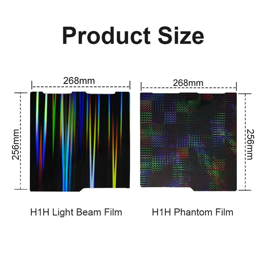 صفحه ساخت پرینتر سه بعدی Kobra 3/Kobra 3 Combo، ابعاد 256x268 میلی متر، دو طرفه، سطح صاف PEI و ورق PEO، صفحه ساخت، پلتفرم گرم شونده انعطاف پذیر و قابل جابجایی