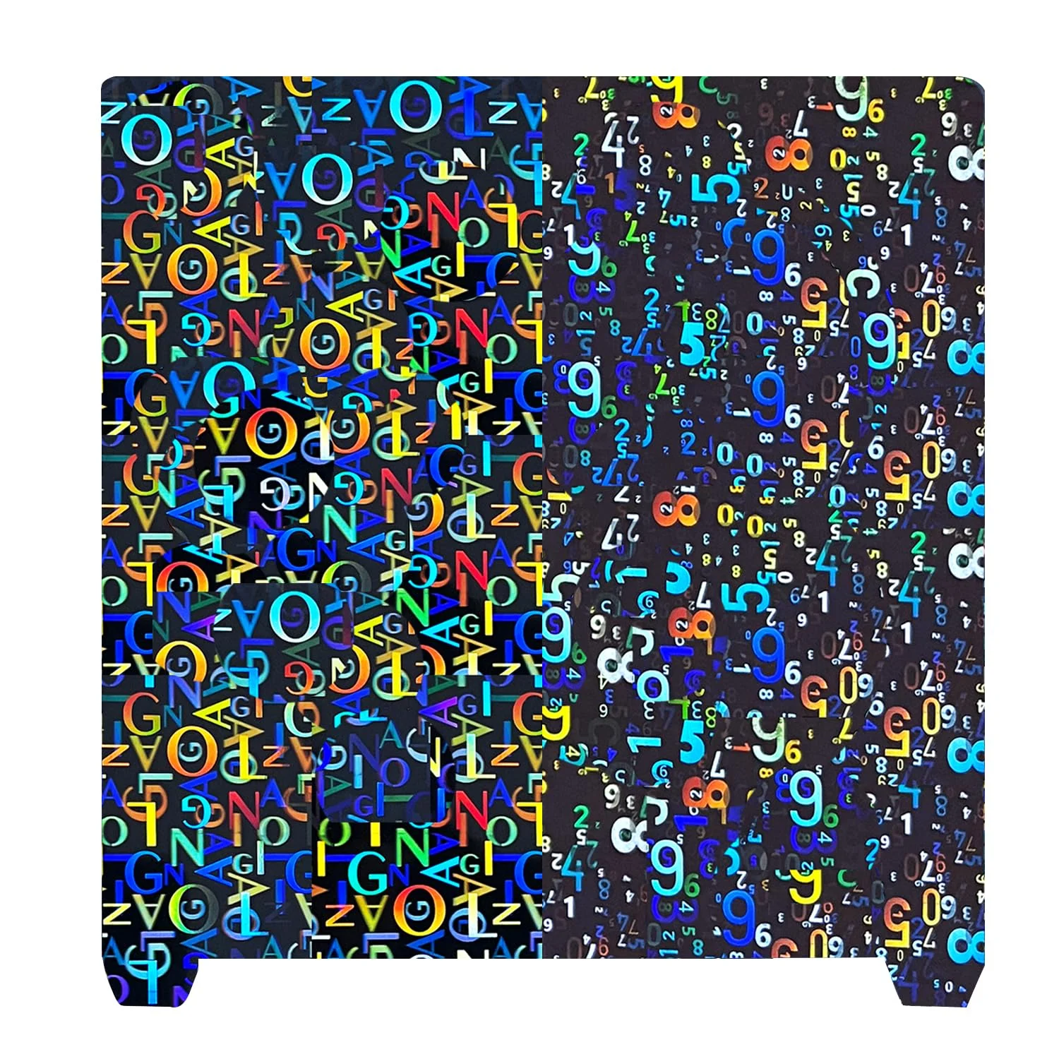 صفحه ساخت دو طرفه 235X235mm پلتفرم H1H صفحه ساخت بستر چاپ فولادی فنری برای پرینتر سه بعدی K1/K1C/Ender 3 V3/Ender 3 V3 KE/Ender 3 V3 SE/K1C/CR10-SE (حروف الفبا + اعداد)