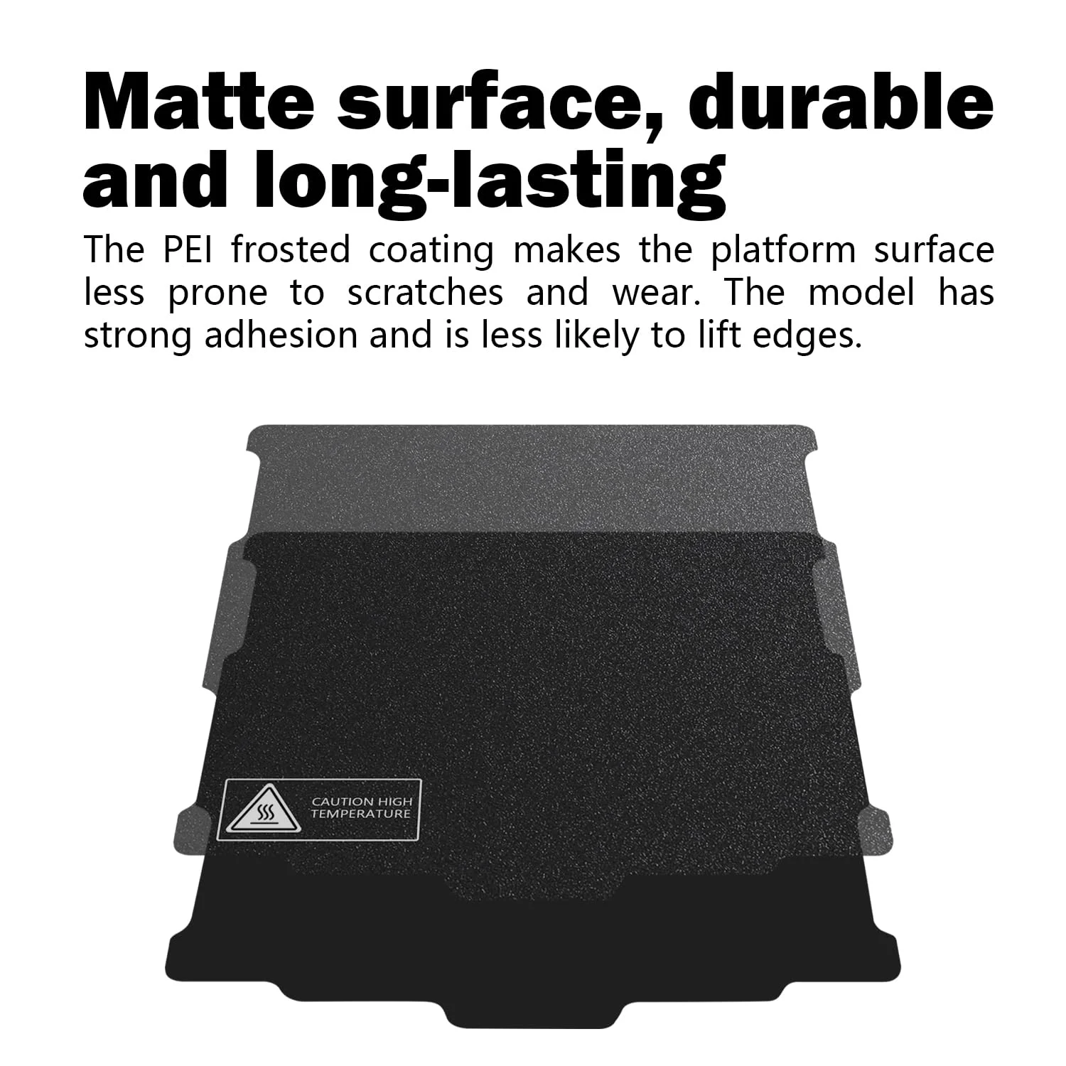 صفحه ساخت دو طرفه بافت دار 178X184 میلی متر برای پرینتر سه بعدی کوچک - صفحه فولادی فنری قابل جابجایی