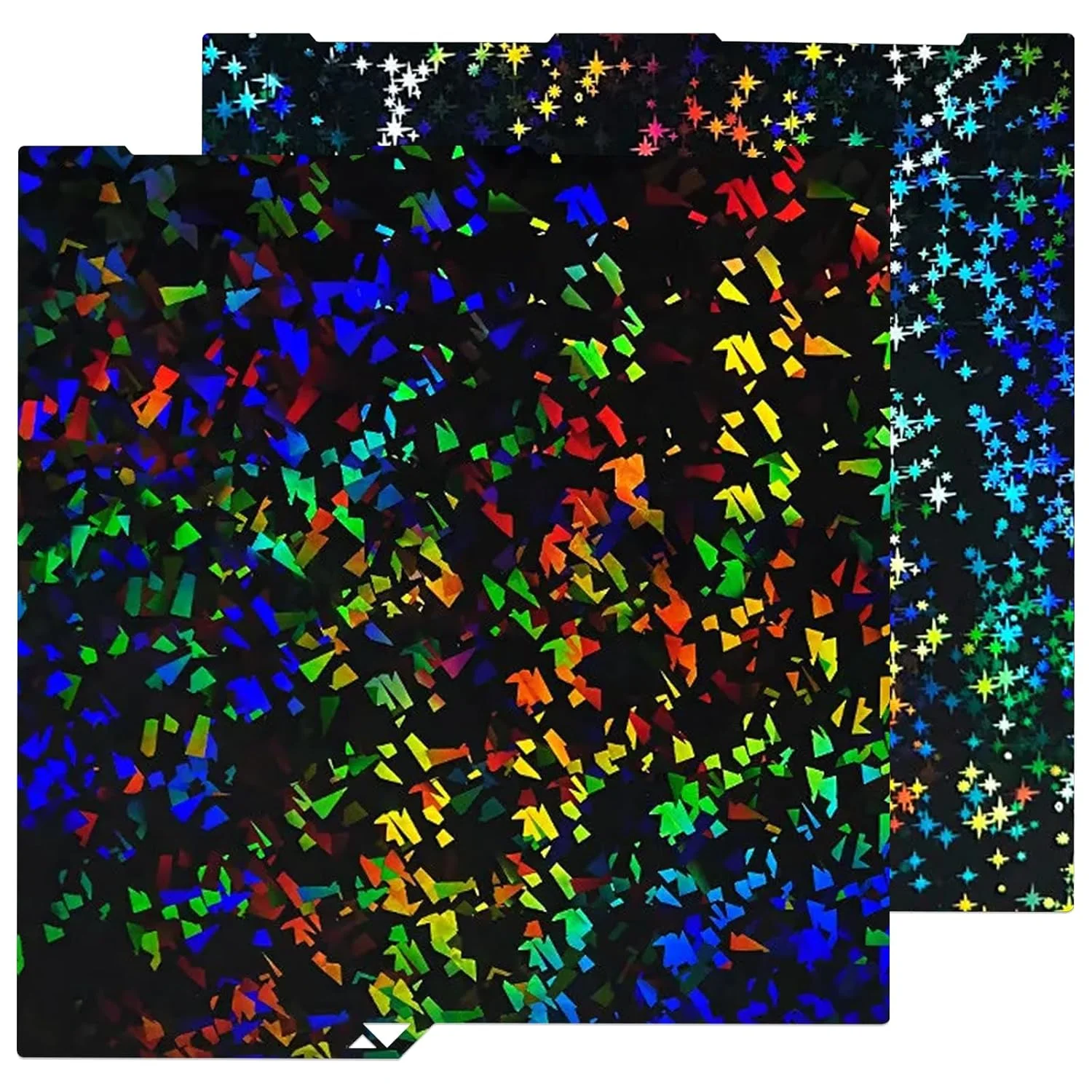 صفحه ساخت PEF+PEY با ابعاد 256x268 میلی‌متر برای Anycubic Kobra 3 V2/Kobra 3/Combo/ACE Pro، صفحه فولادی فنری PEF+Galaxy PEY با طرح رنگین کمانی برای پرینتر سه بعدی Anycubic Kobra 3