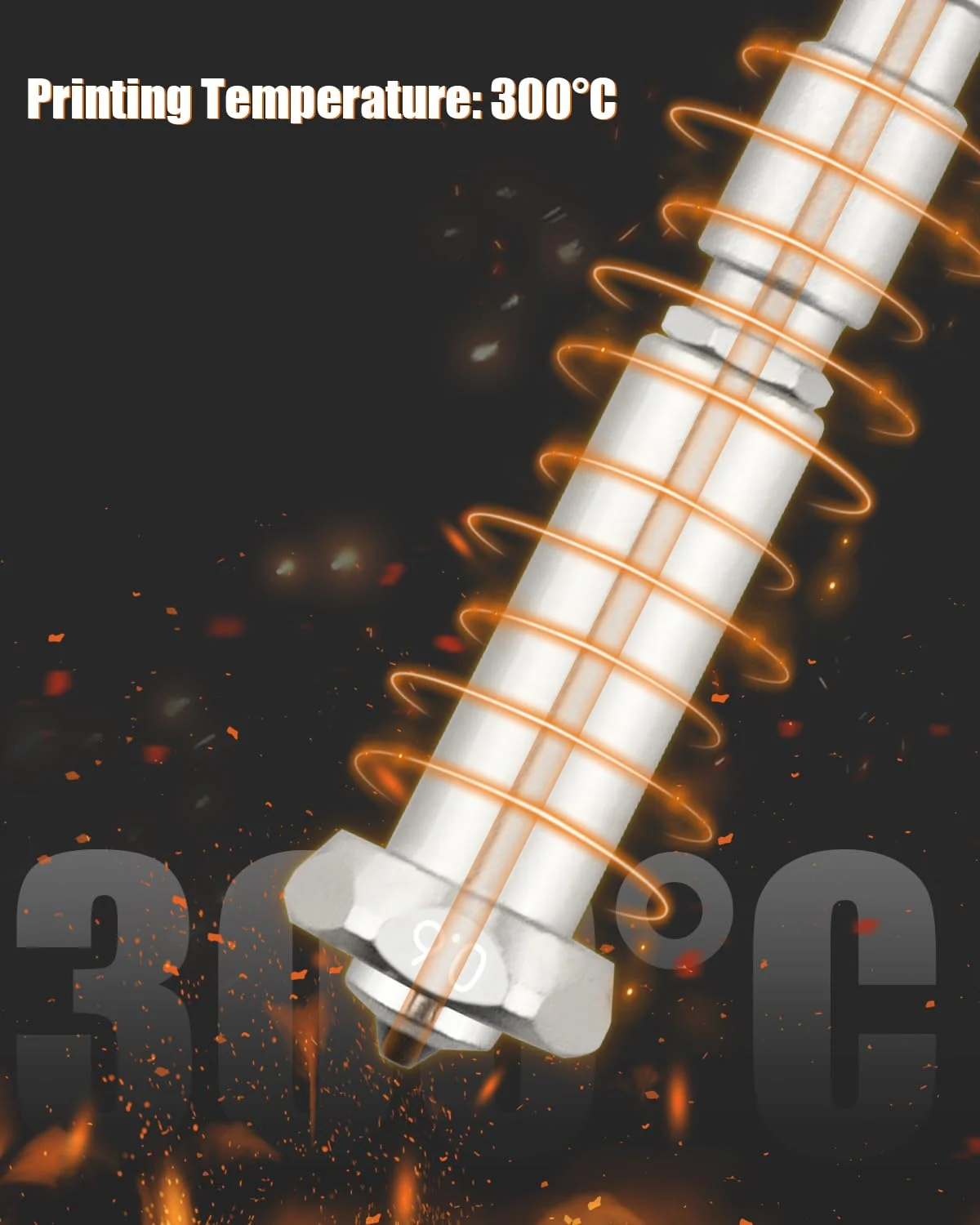 نازل های تعویض سریع فولاد سخت شده 0.4MM 0.6MM 0.8MM مناسب برای اکسترودر پرینتر سه بعدی Anycubic Kobra 3 Max Combo