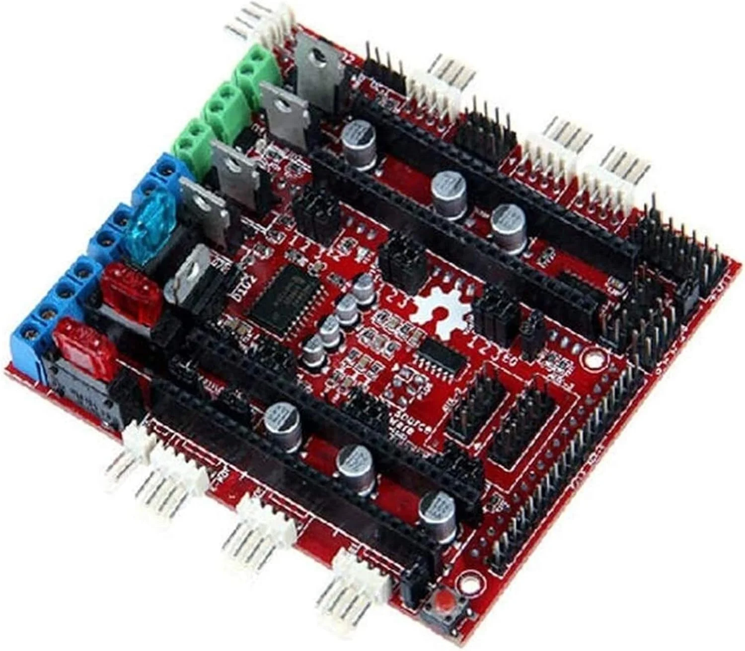 برد Ramps1.4 نسخه بهبود یافته Reprap Ramps-FD برای ماژول های درایور پرینتر سه بعدی