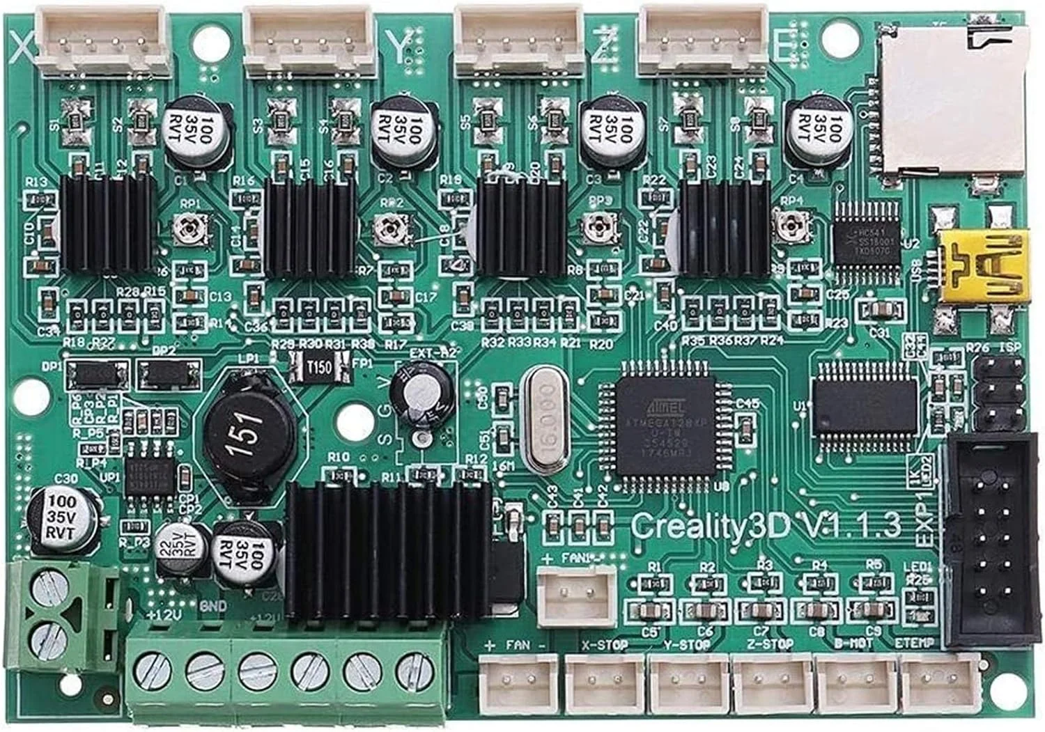 برد اصلی پرینتر سه بعدی 24 ولت Ender-3