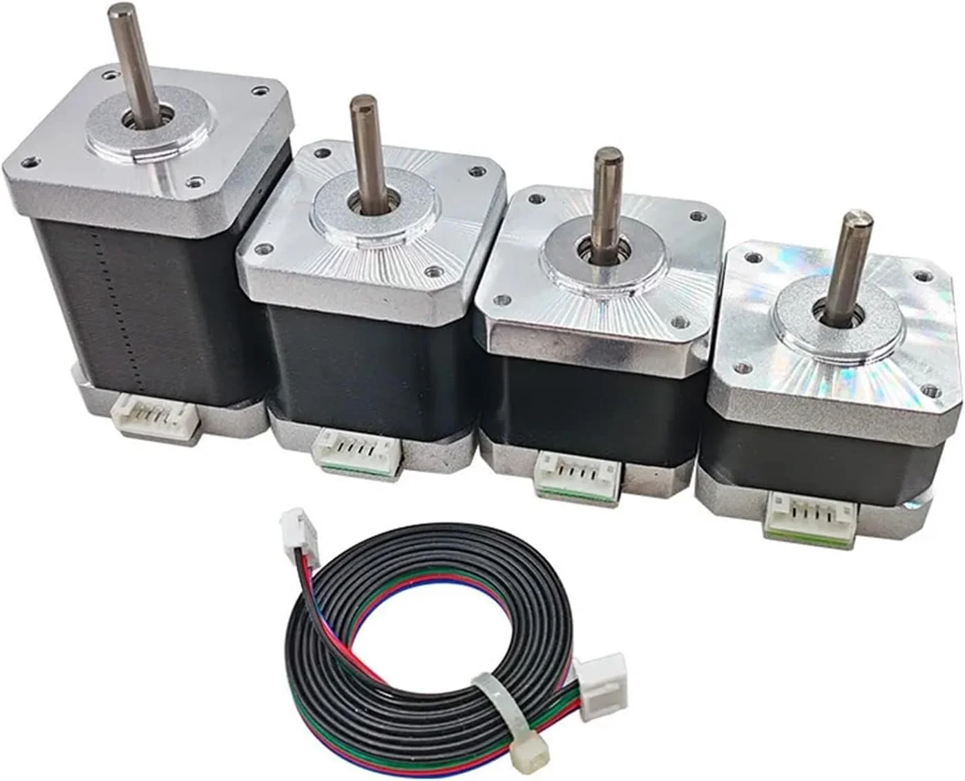 استارتر الکترونیکی پله ای 42، گشتاور بالا، هیبریدی، 2 فاز، مناسب برای دستگاه های چاپ سه بعدی و حکاکی، ارتفاع 60 میلی متر