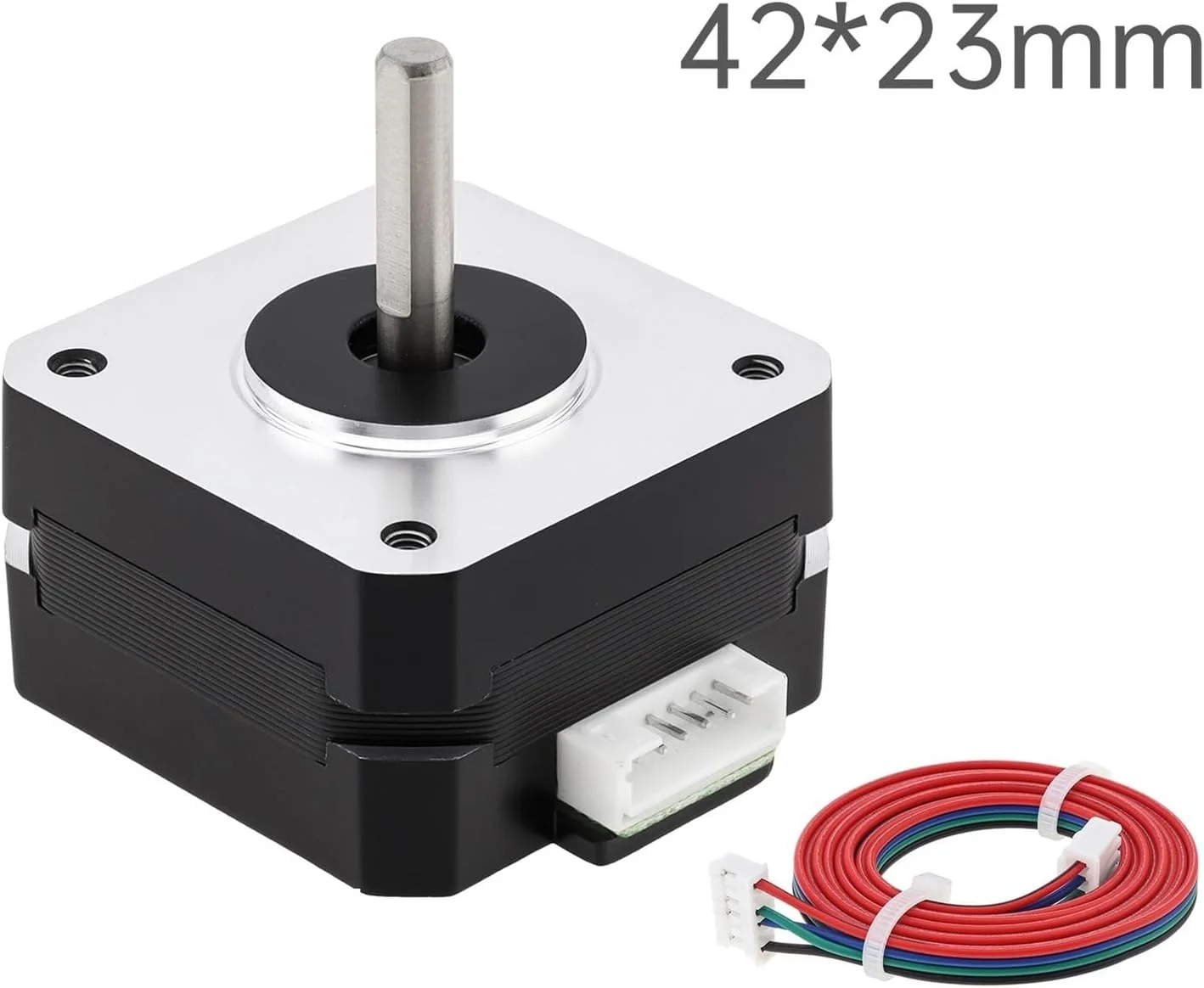 استپر الکترونیکی 17، استارتر الکترونیکی، استپر الکترونیکی دو قطبی برای پرینتر سه بعدی CNC DIY با کابل 1 متری و کانکتور 42HS23 1.4A 15N.CM