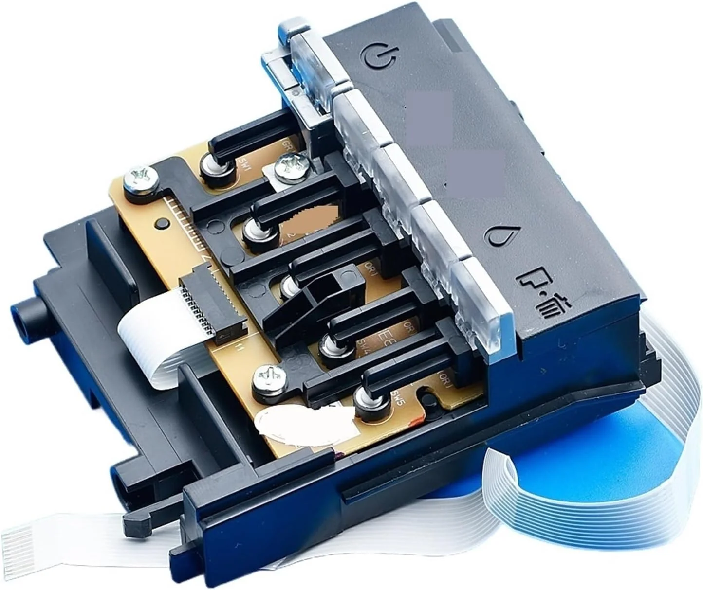 یک عدد برد کنترل پنل دکمه ای و نمایشگر برای پرینتر اپسون L805