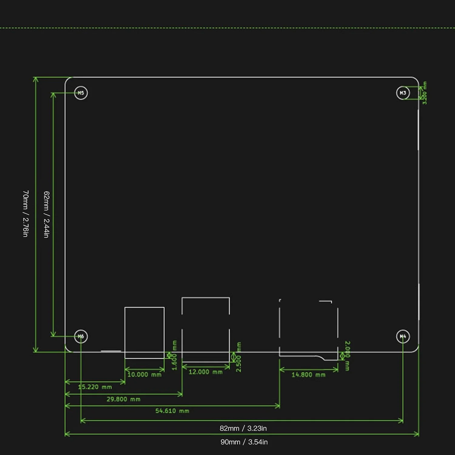 کیت برد کنترل حکاکی WALFRONT با صفحه لمسی 3.5 اینچی 32 بیتی WiFi و درایور موتور پله ای 12-24VDC برای کیت مادربرد حکاکی رومیزی