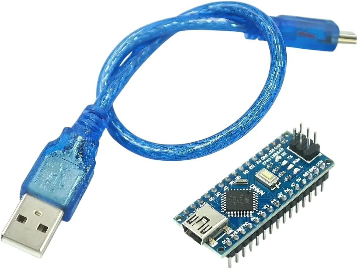 برای نانو مینی/تایپ سی/میکرو USB با کنترلر قرمز سازگار با بوت لودر برای درایور USB Ch340 16Mhz Atmega328P