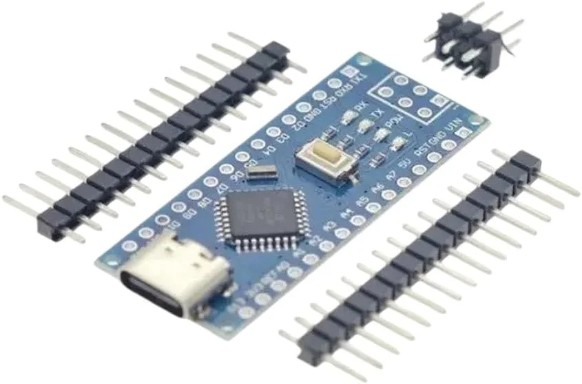 مینی Type-C / Type-C / Micro USB Nano 3.0 با کنترلر نانو سازگار با بوت لودر برای درایور CH340 USB، 16 مگاهرتز Atmega328P مدل جدید 2026، قطعه الکترونیکی دقیق و قابل اعتماد