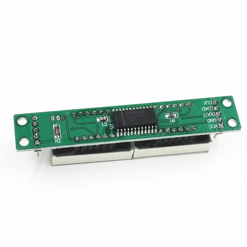 قطعه ابزار Trucgarden برای 2 عدد ماژول کنترل نمایشگر لوله دیجیتال 8 رقمی قرمز MAX7219 CWG